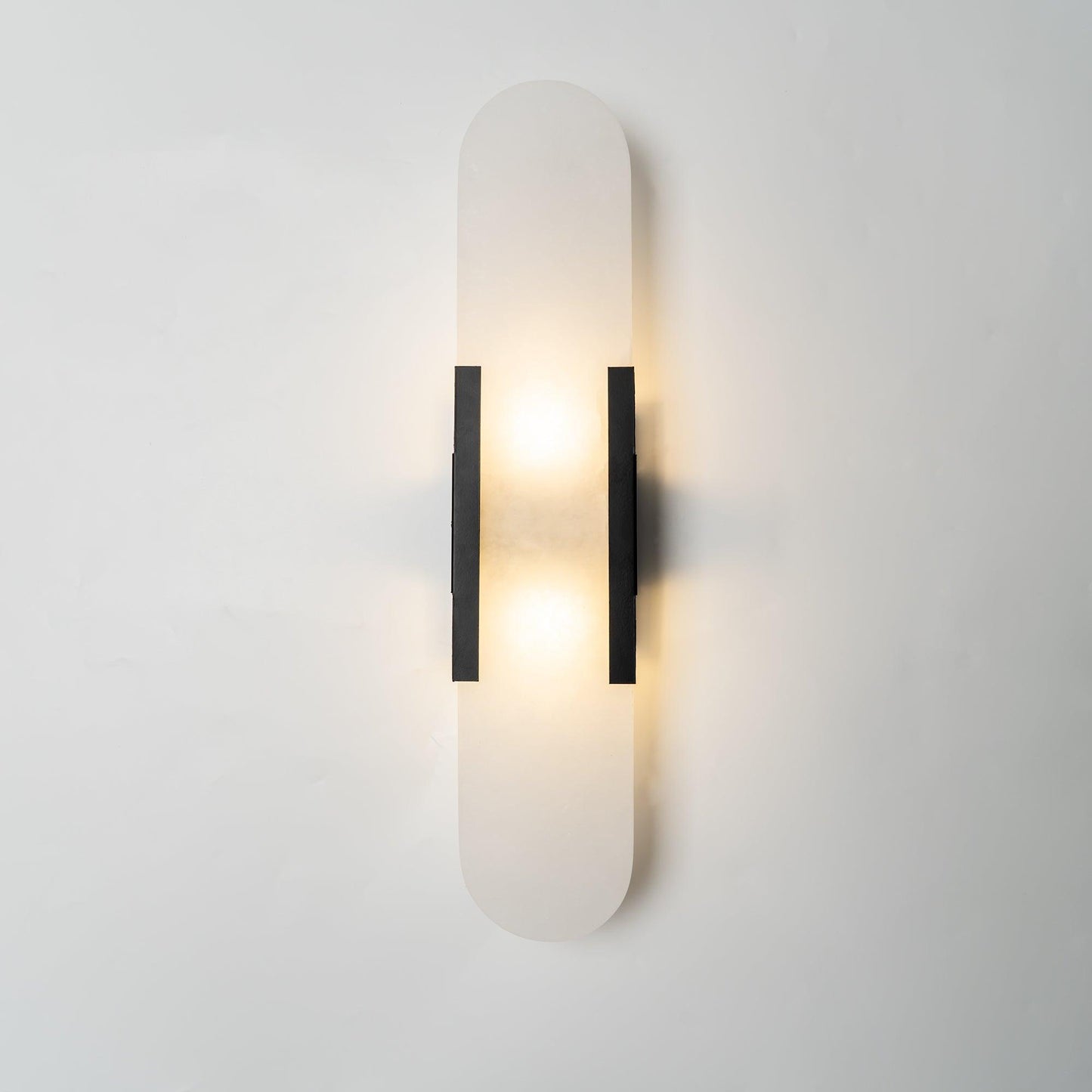 Ivalis | Modern Elongated Alabaster Stone Wall Light