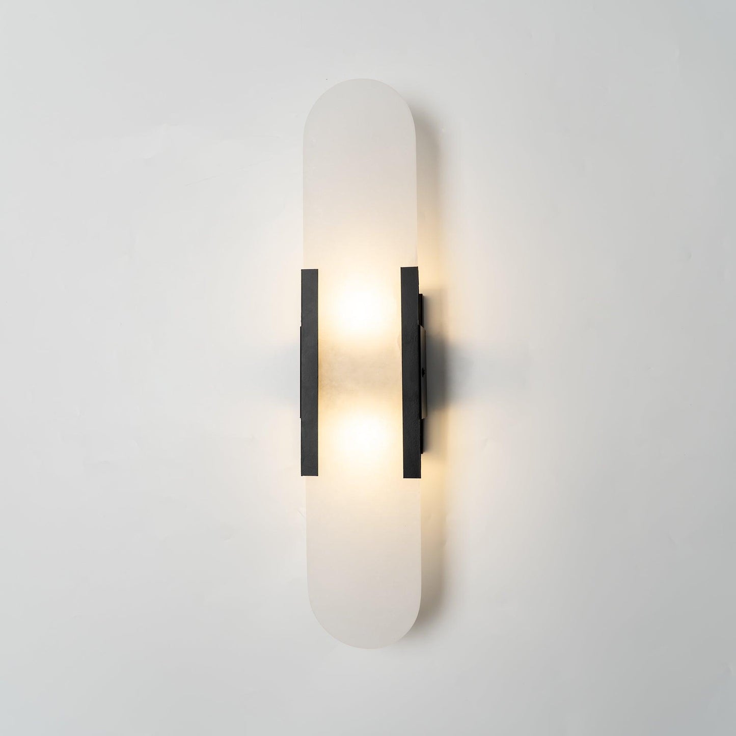 Ivalis | Modern Elongated Alabaster Stone Wall Light