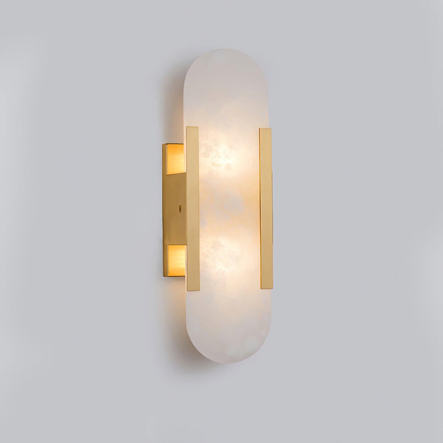 Ivalis | Modern Elongated Alabaster Stone Wall Light