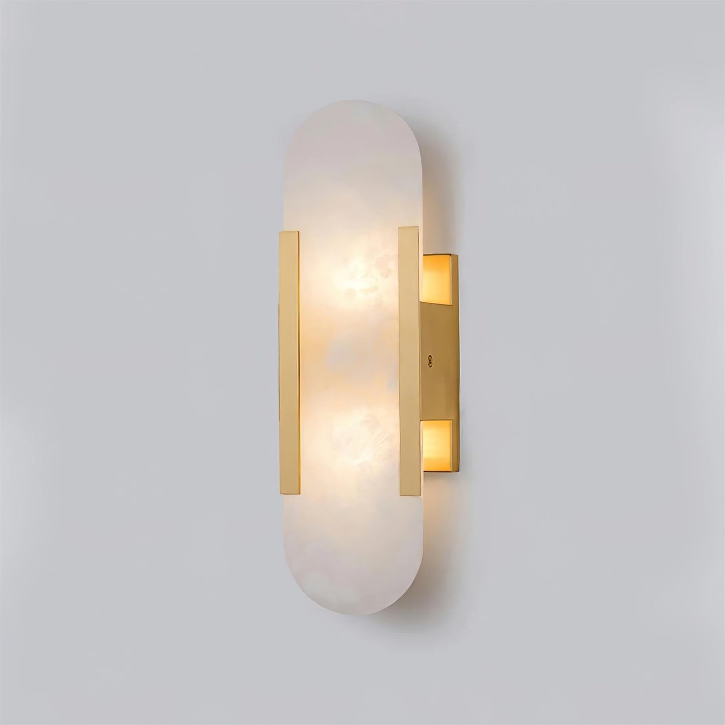 Ivalis | Modern Elongated Alabaster Stone Wall Light