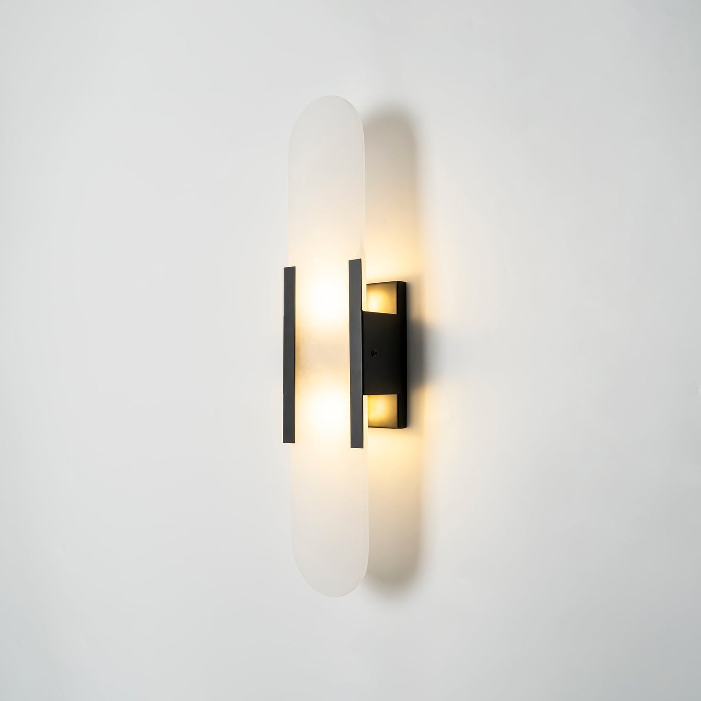 Ivalis | Modern Elongated Alabaster Stone Wall Light