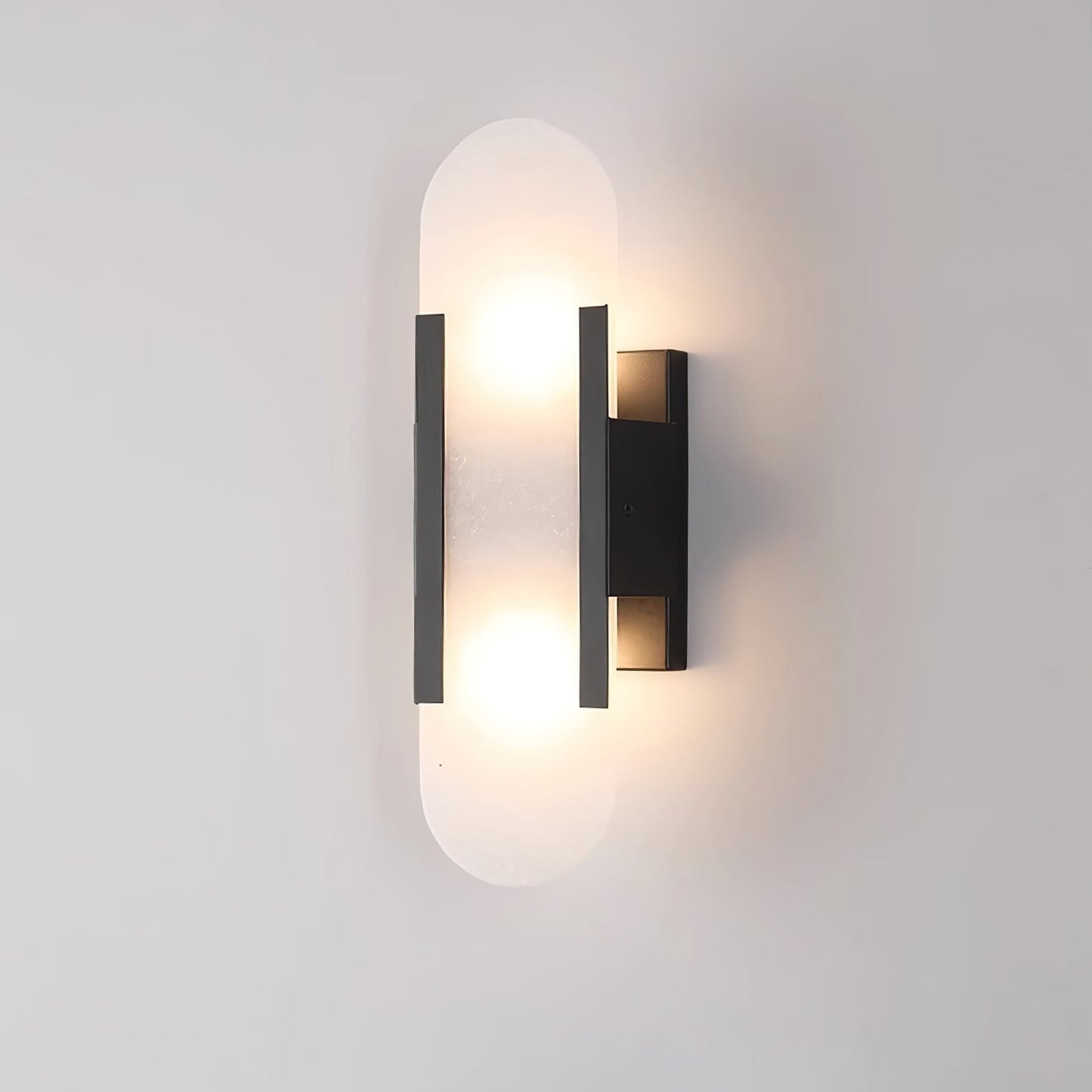 Ivalis | Modern Elongated Alabaster Stone Wall Light