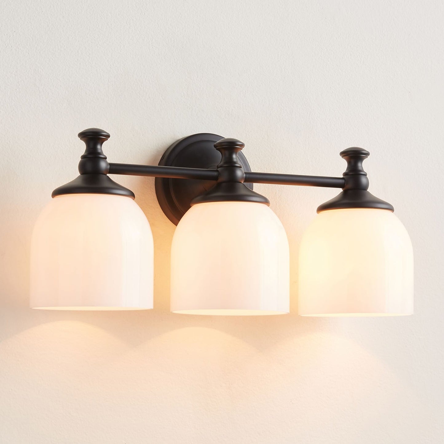 Lisaeth | Minimalist Arm Wall Light with Spherical Glass Globe