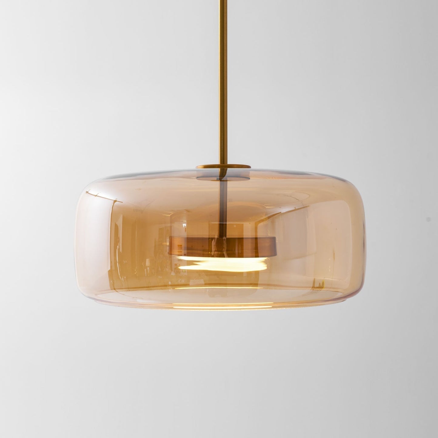 Orionth | Geometric Sculptural HandBlown Glass Sphere Pendant Light