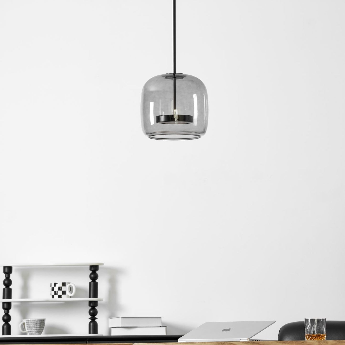 Orionth | Geometric Sculptural HandBlown Glass Sphere Pendant Light