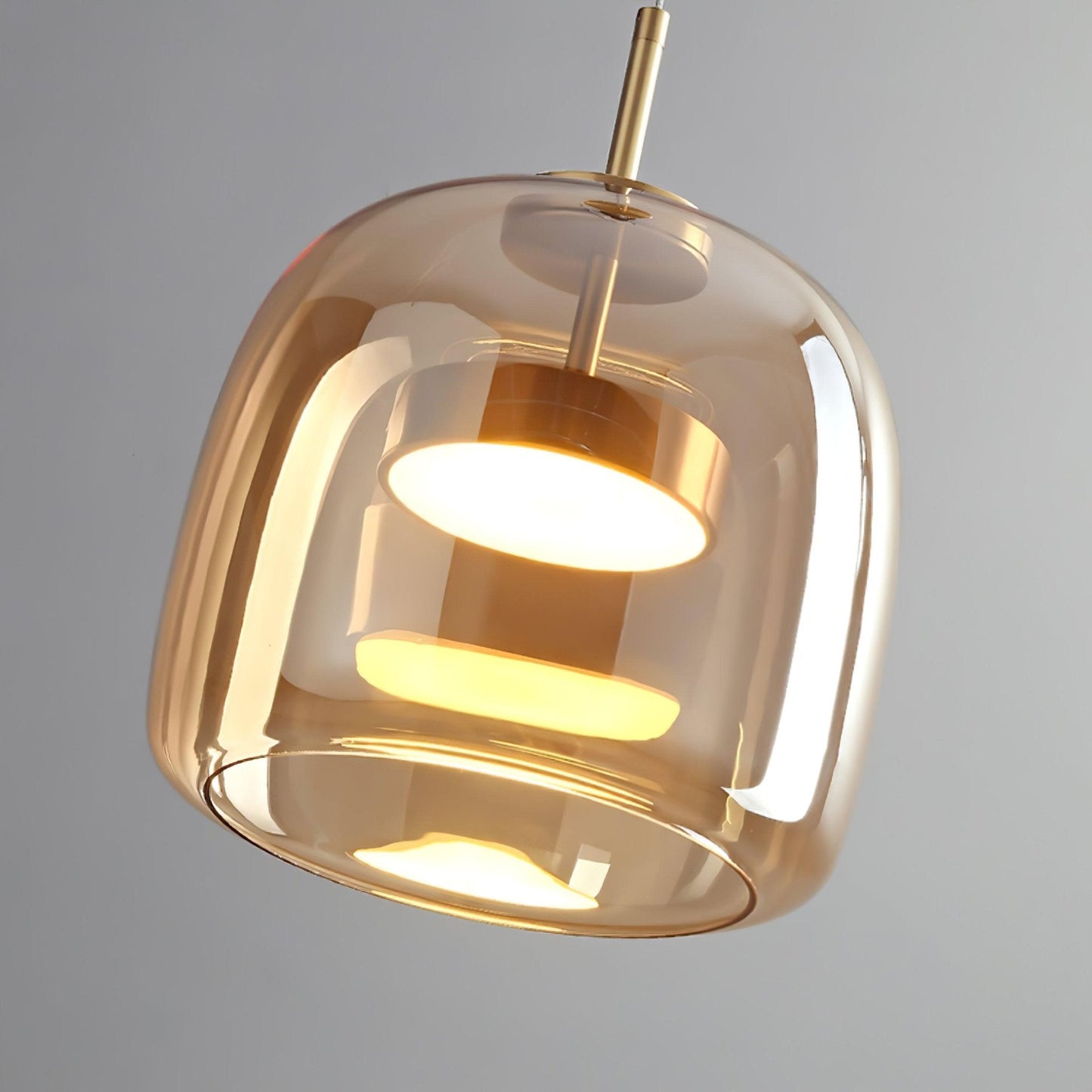 Orionth | Geometric Sculptural HandBlown Glass Sphere Pendant Light