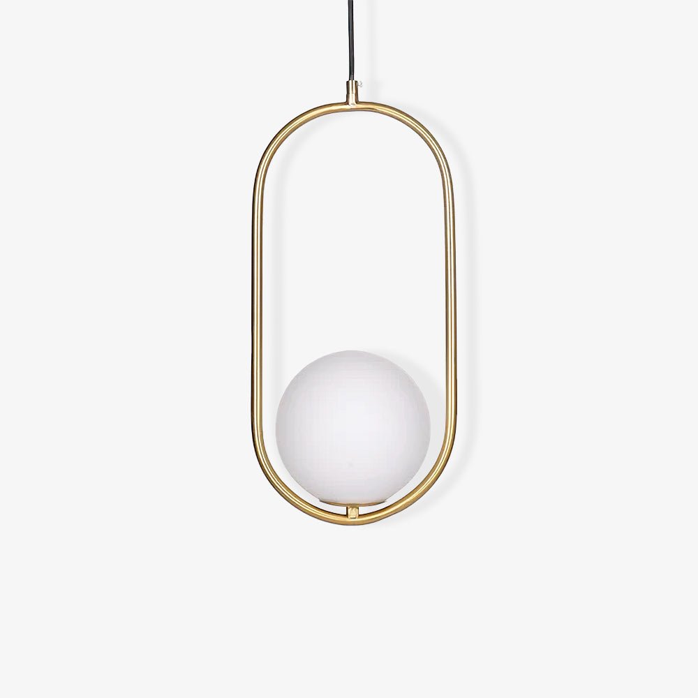 Belvadiro | Minimalist Spherical Glass Pendant Light
