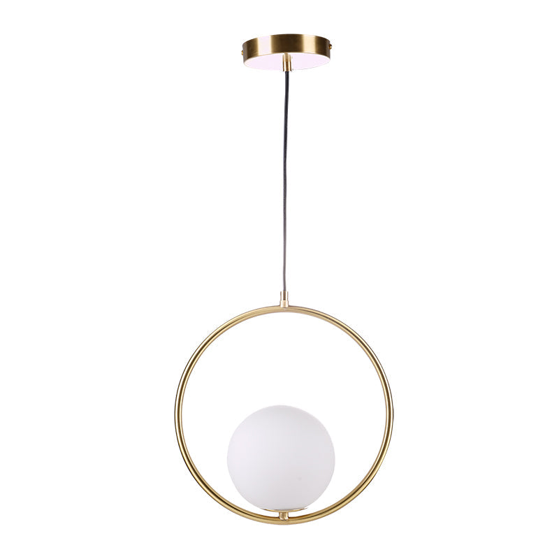 Belvadiro | Minimalist Spherical Glass Pendant Light