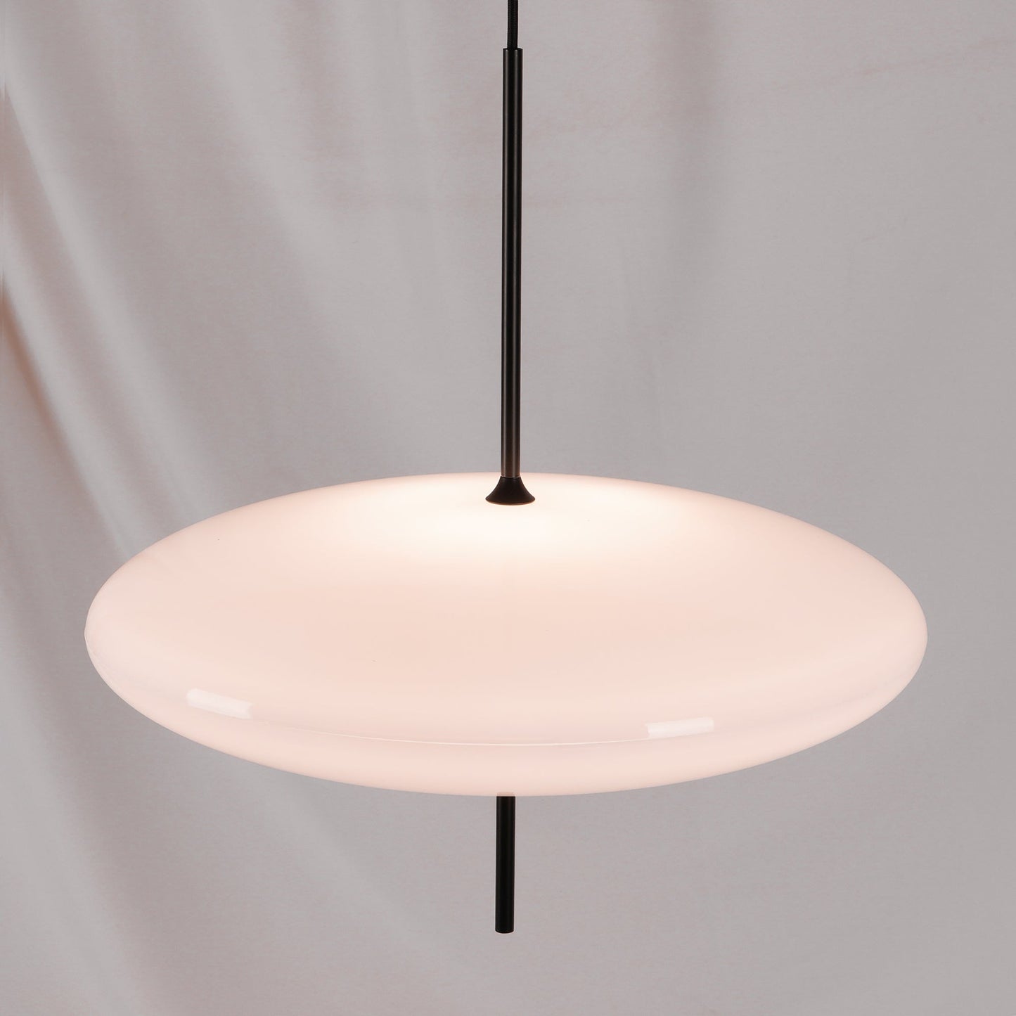 Belthorim | Opalescent Disc Silhouette Minimalist Pendant Light