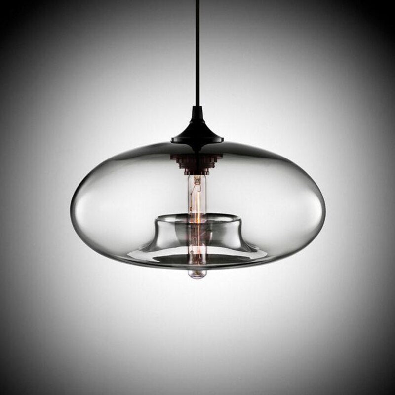 Aerisue | Nordic Glass Vase Silhouette Pendant Light