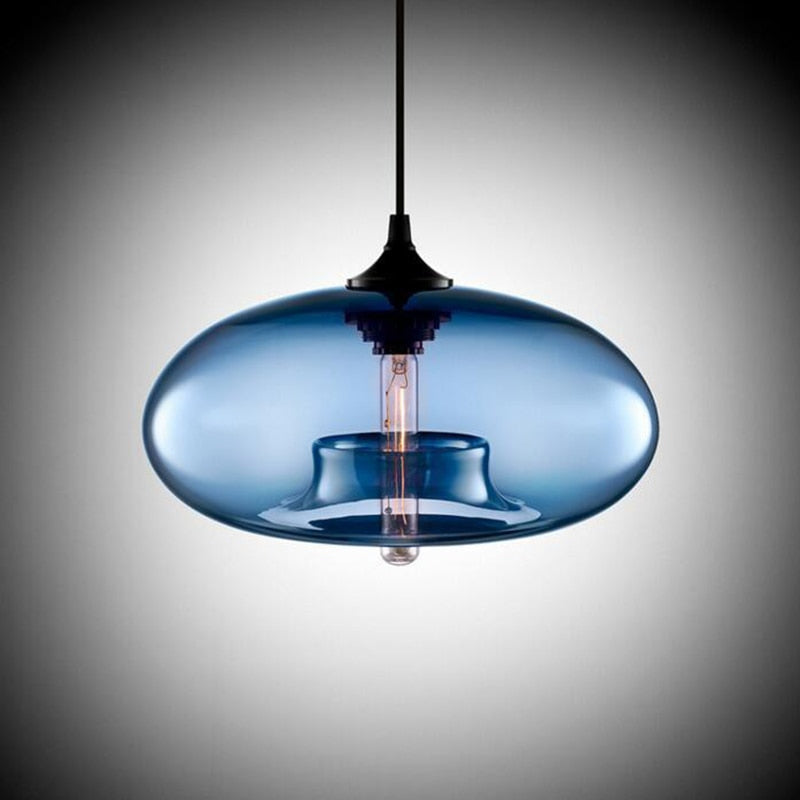 Aerisue | Nordic Glass Vase Silhouette Pendant Light