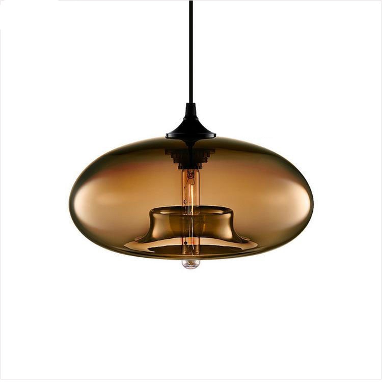 Aerisue | Nordic Glass Vase Silhouette Pendant Light