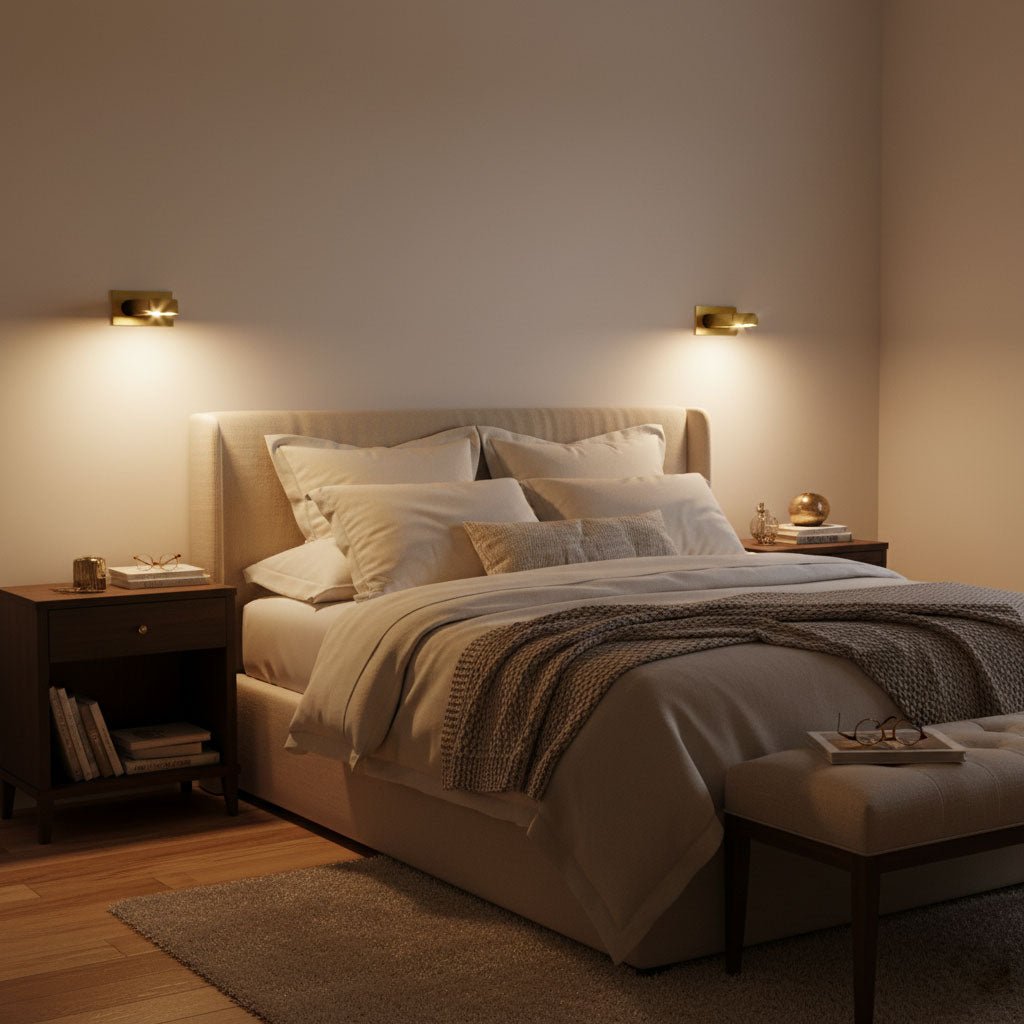 Solveinda | Linear Pop Out Adjustable Bedside Reading Wall Light
