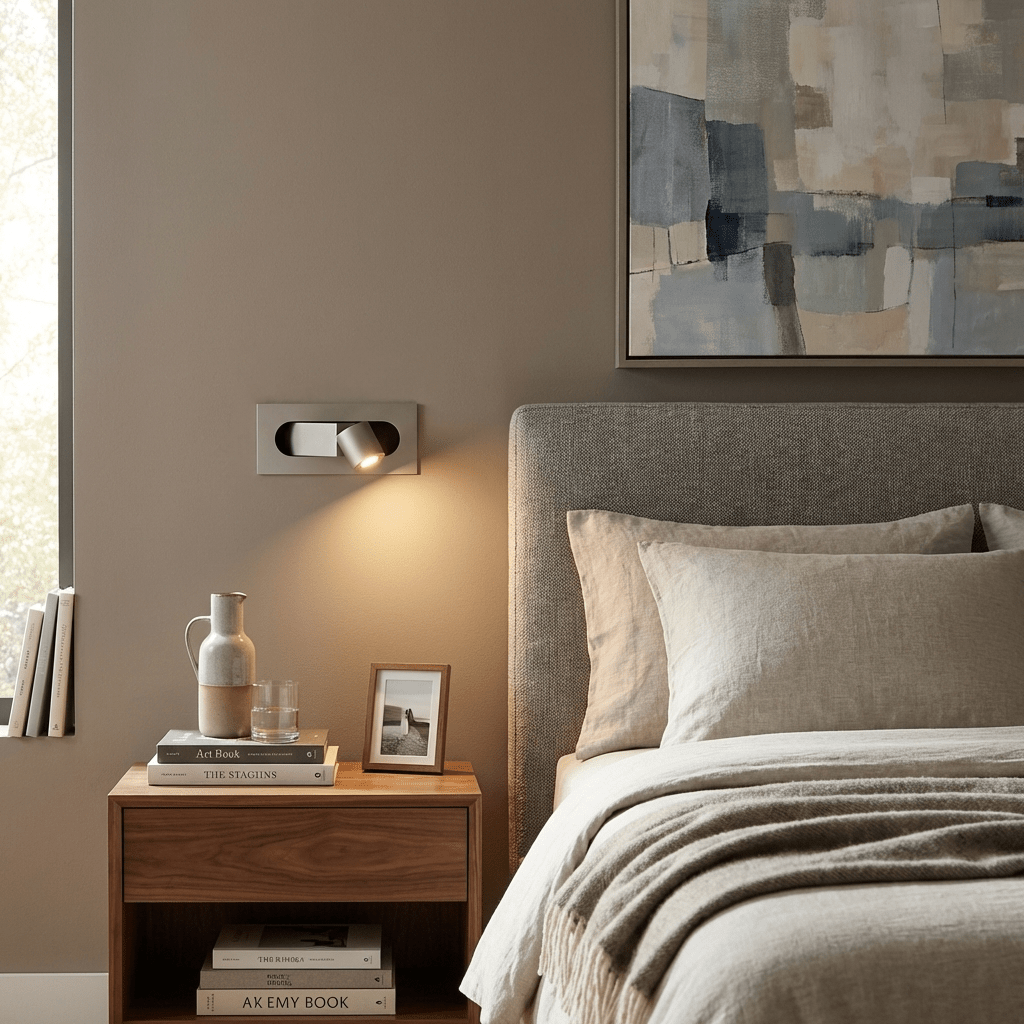 Solveinda | Linear Pop Out Adjustable Bedside Reading Wall Light