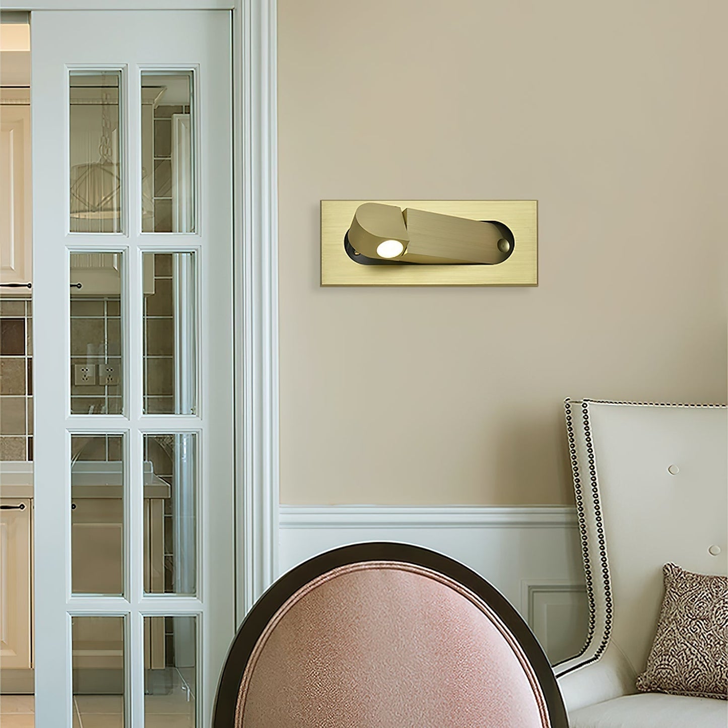 Alsvik | Minimalist Swivel Beam Integrated Reading Wall Light