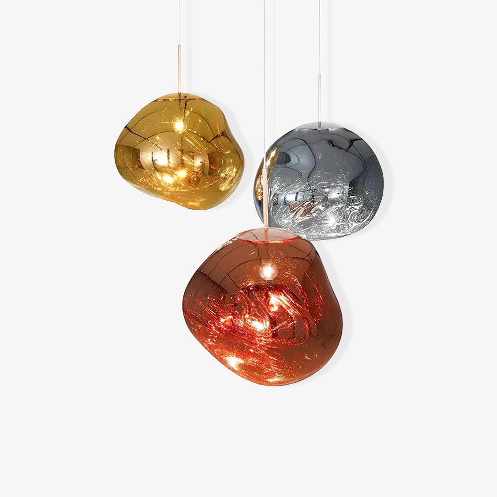 Kryntoch | Sculptural Fluidic Wave Ambient Drop Pendant Light