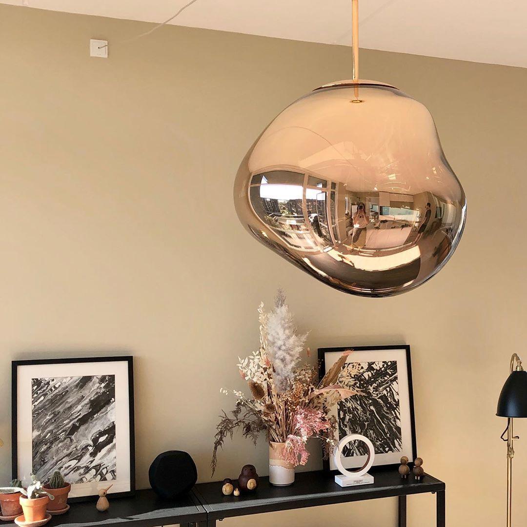Kryntoch | Sculptural Fluidic Wave Ambient Drop Pendant Light