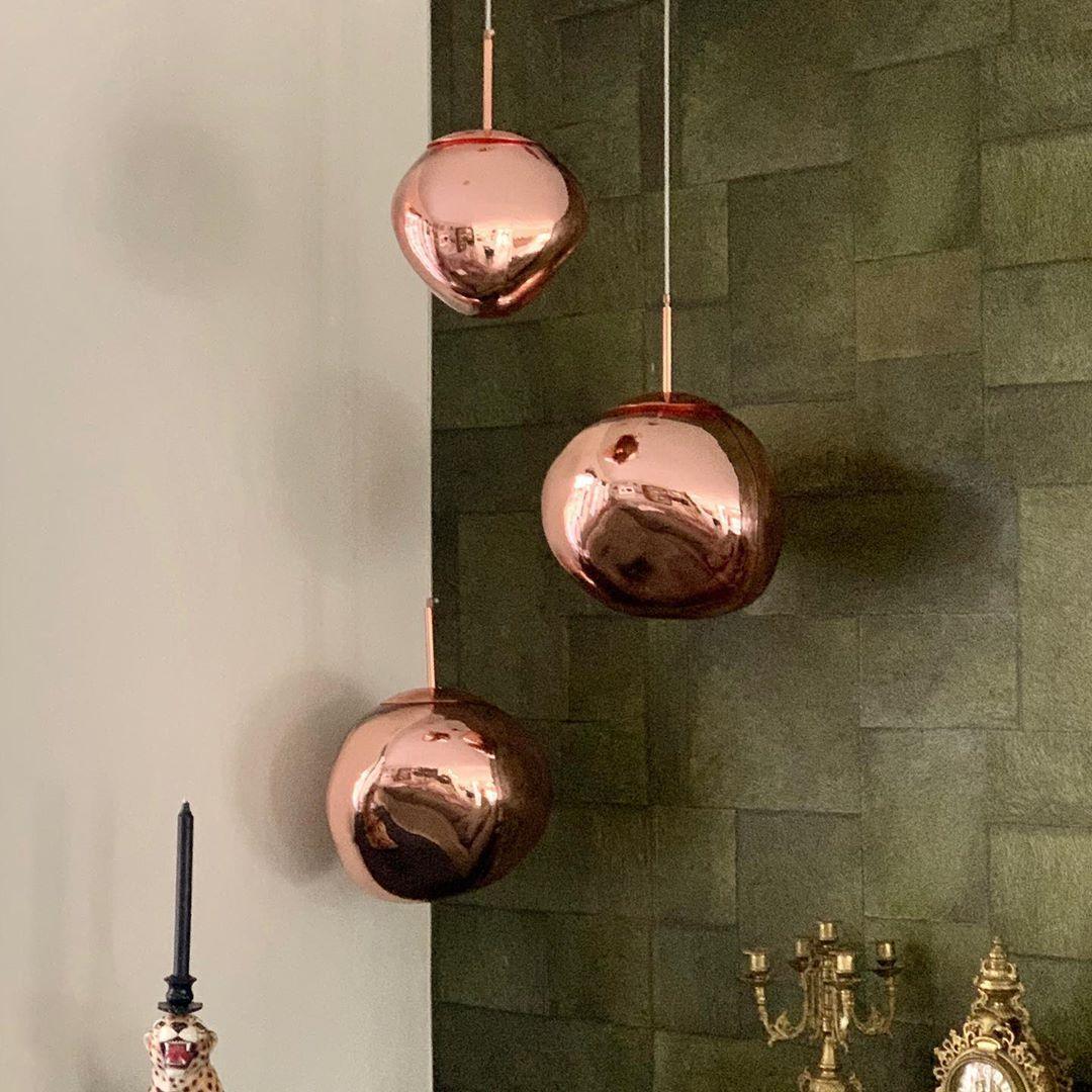 Kryntoch | Sculptural Fluidic Wave Ambient Drop Pendant Light