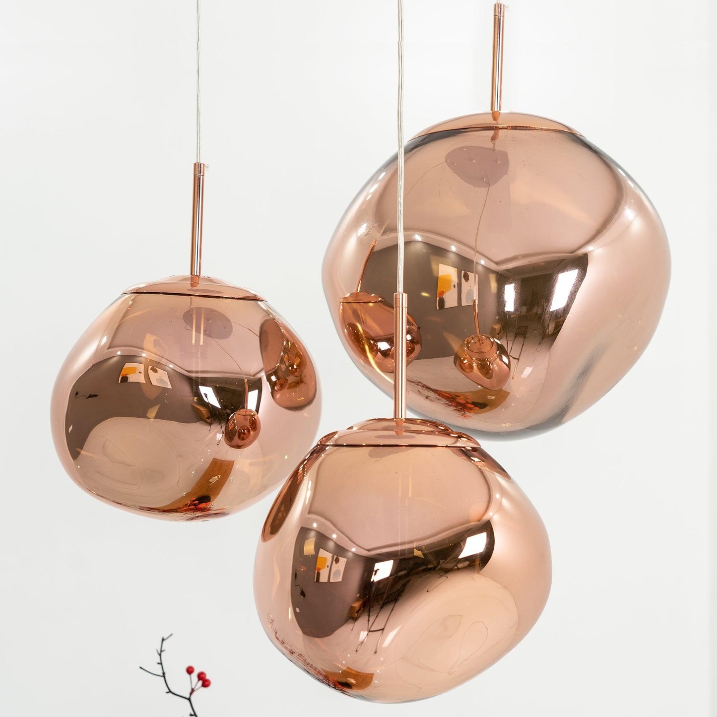 Kryntoch | Sculptural Fluidic Wave Ambient Drop Pendant Light
