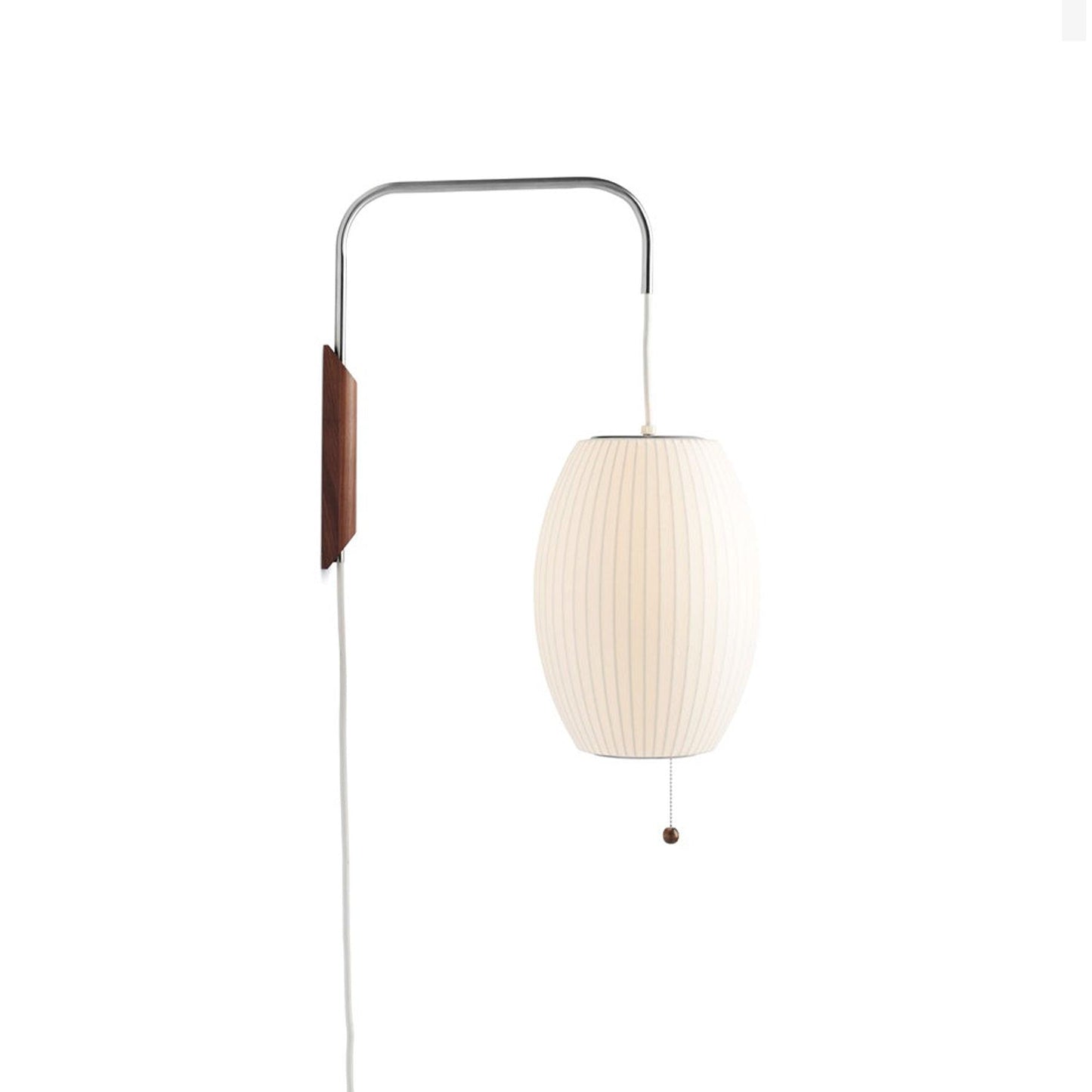 Kyntaroc | Retro Ribbed Silhouette Floating Globe Wall Light