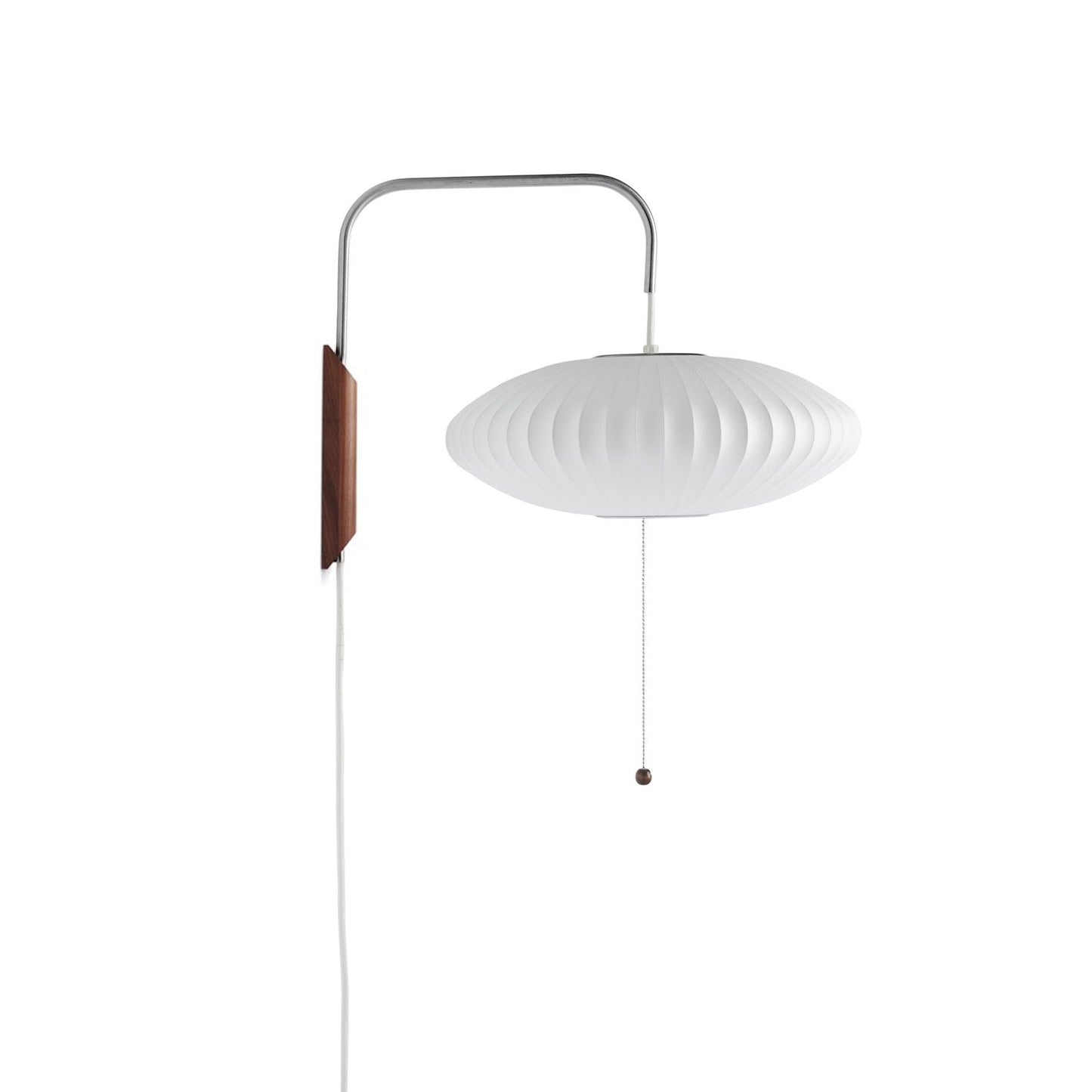 Kyntaroc | Retro Ribbed Silhouette Floating Globe Wall Light