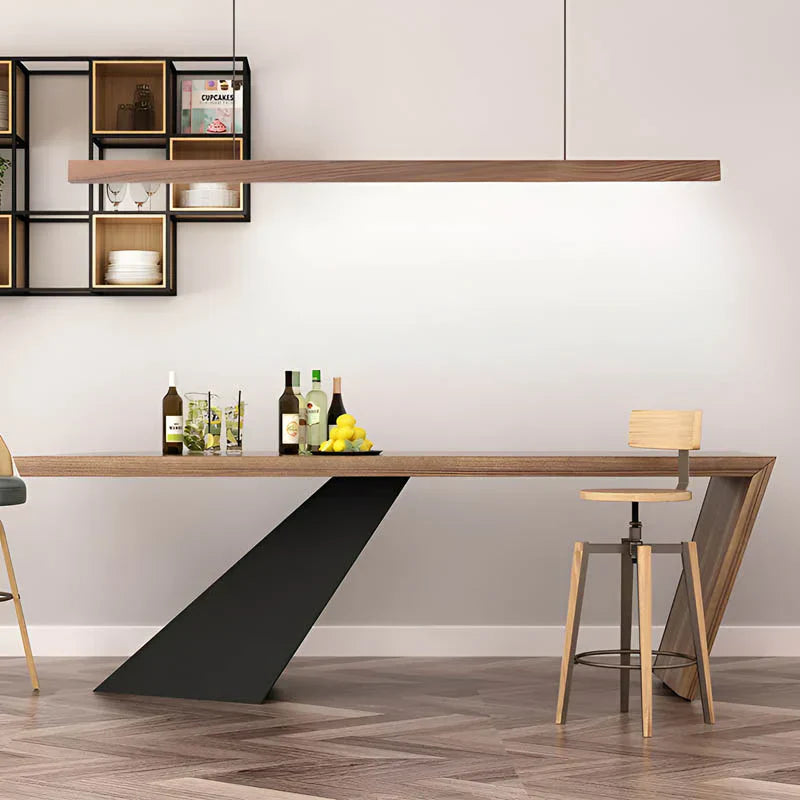 Ligna | Modern Scandinavian Linear Wooden Pendant Light