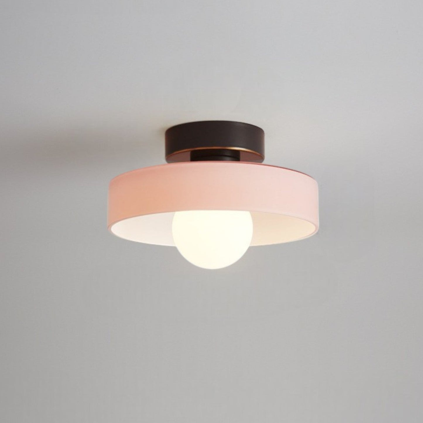 Vele | Modern Bauhaus Geometric Glass Flush Mount Ceiling Light