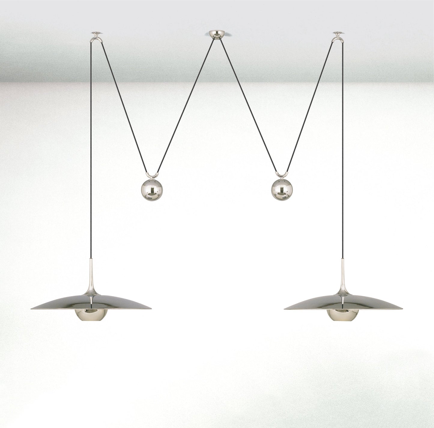 Zandorox | Dome Midcentury Counterweight Pendant Light