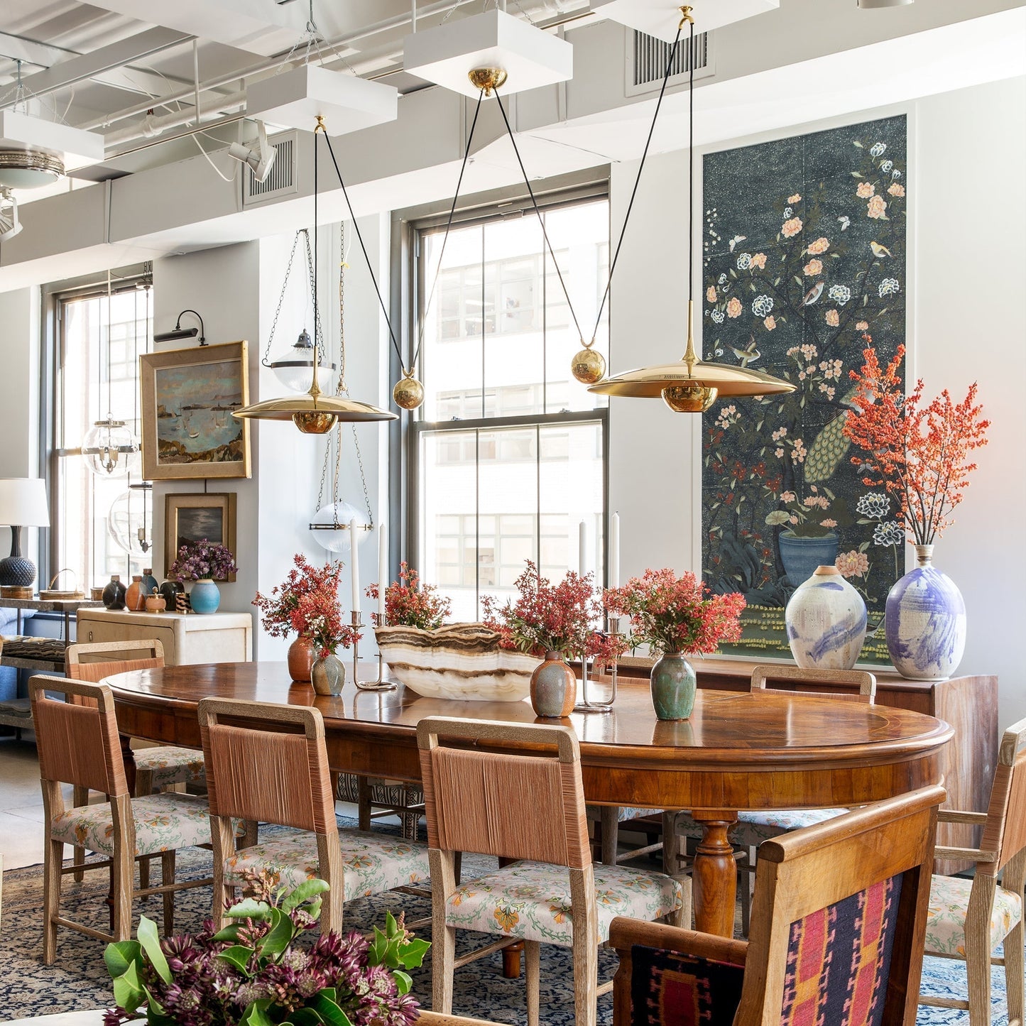 Zandorox | Dome Midcentury Counterweight Pendant Light