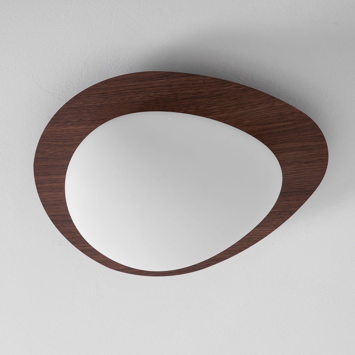 Elenorris | Sculptural Pebble Silhouette Flush Mount Ceiling Light