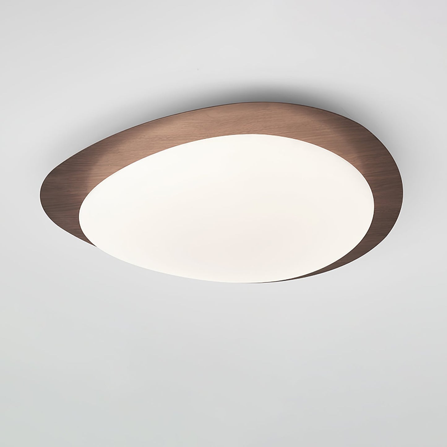 Elenorris | Sculptural Pebble Silhouette Flush Mount Ceiling Light