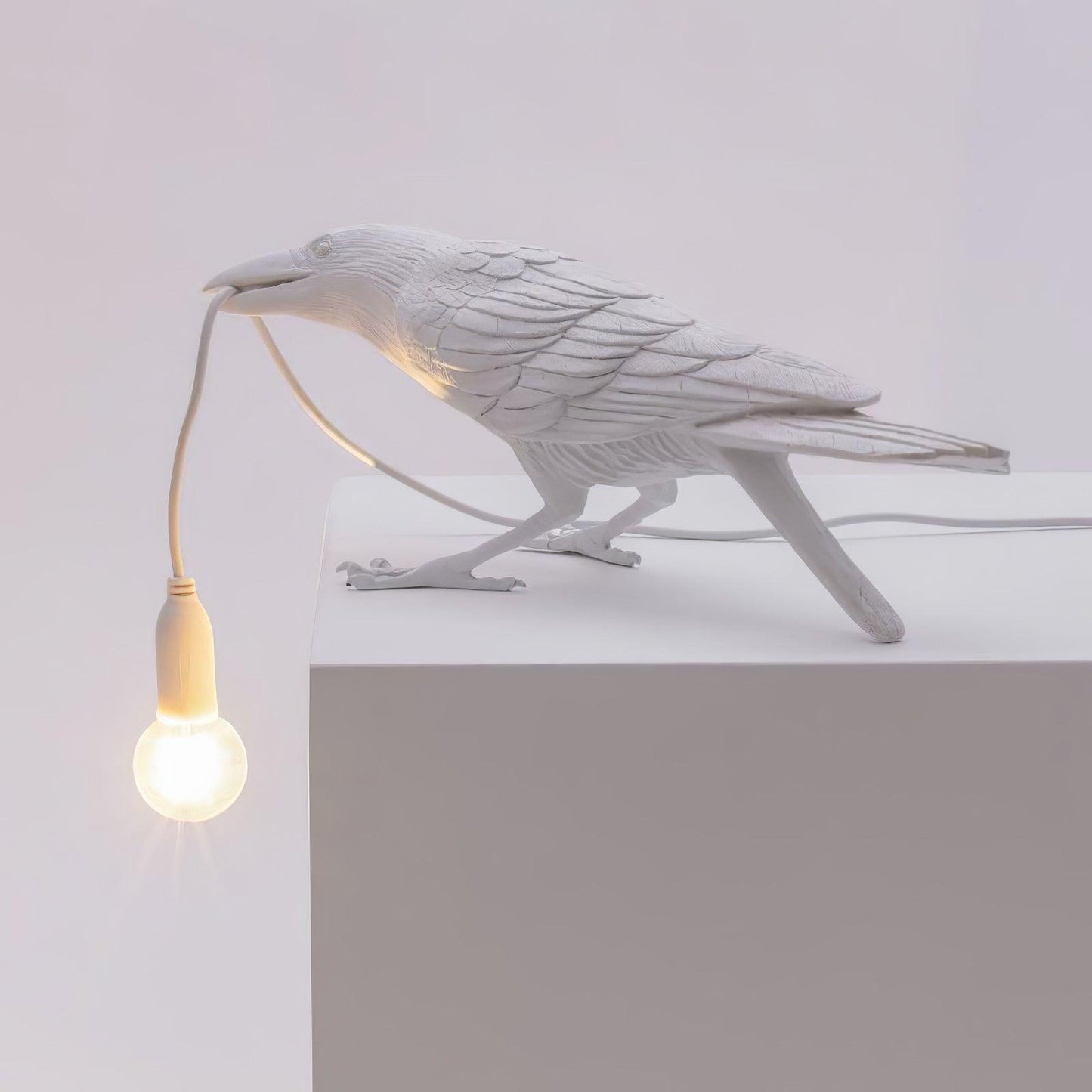 Bristhow | Gothic Sculptural Avian Raven Table Lamp