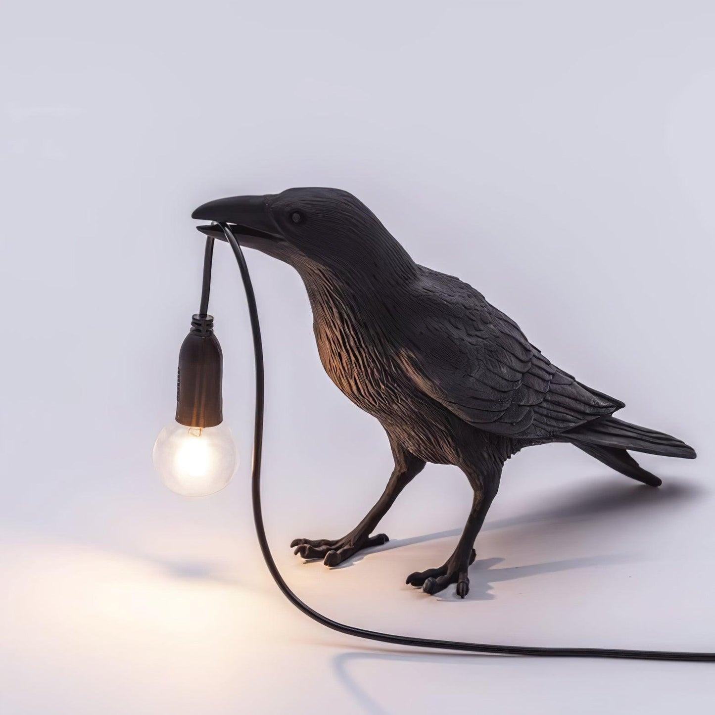 Bristhow | Gothic Sculptural Avian Raven Table Lamp
