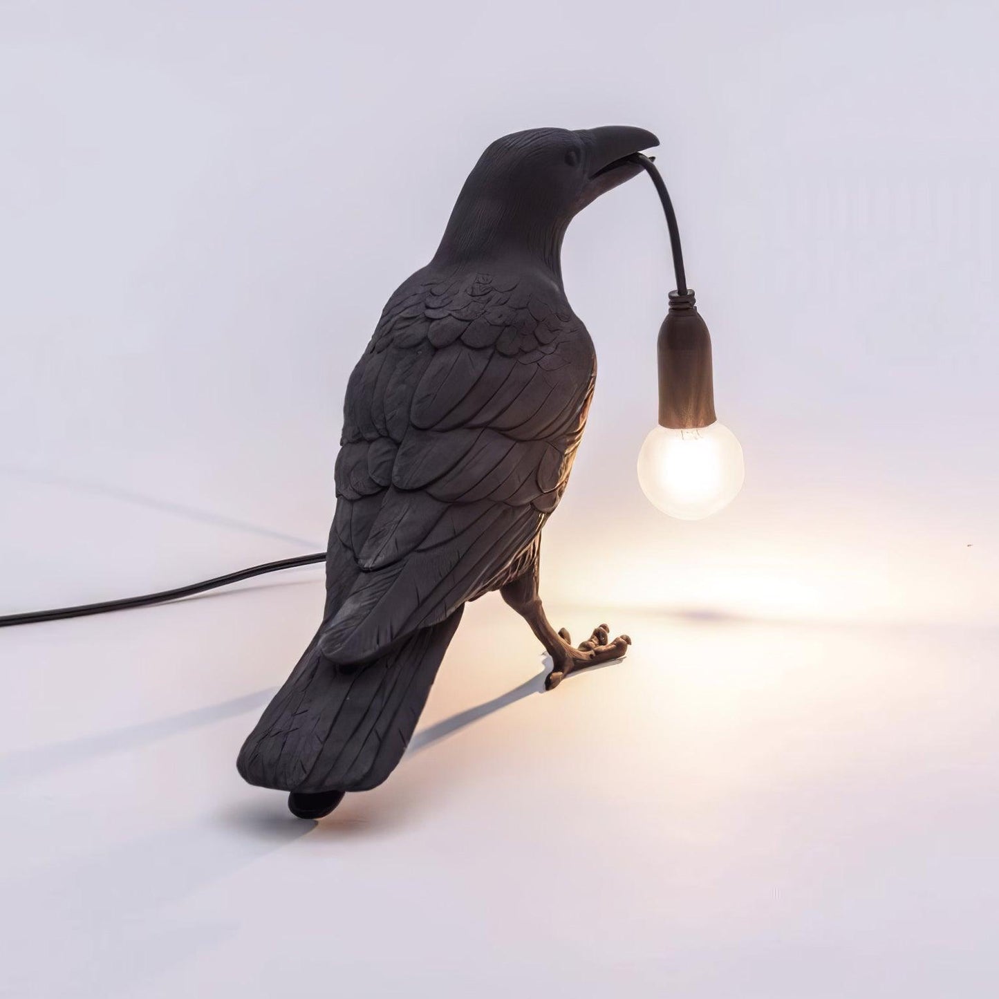 Bristhow | Gothic Sculptural Avian Raven Table Lamp