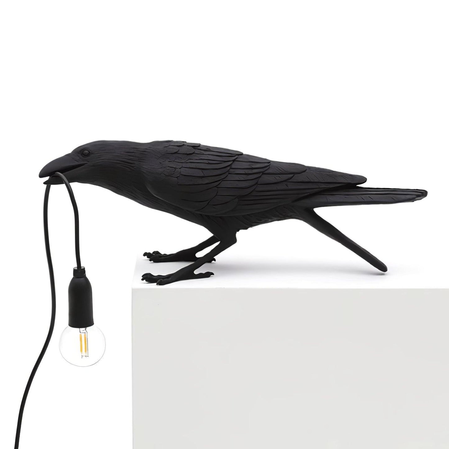 Bristhow | Gothic Sculptural Avian Raven Table Lamp