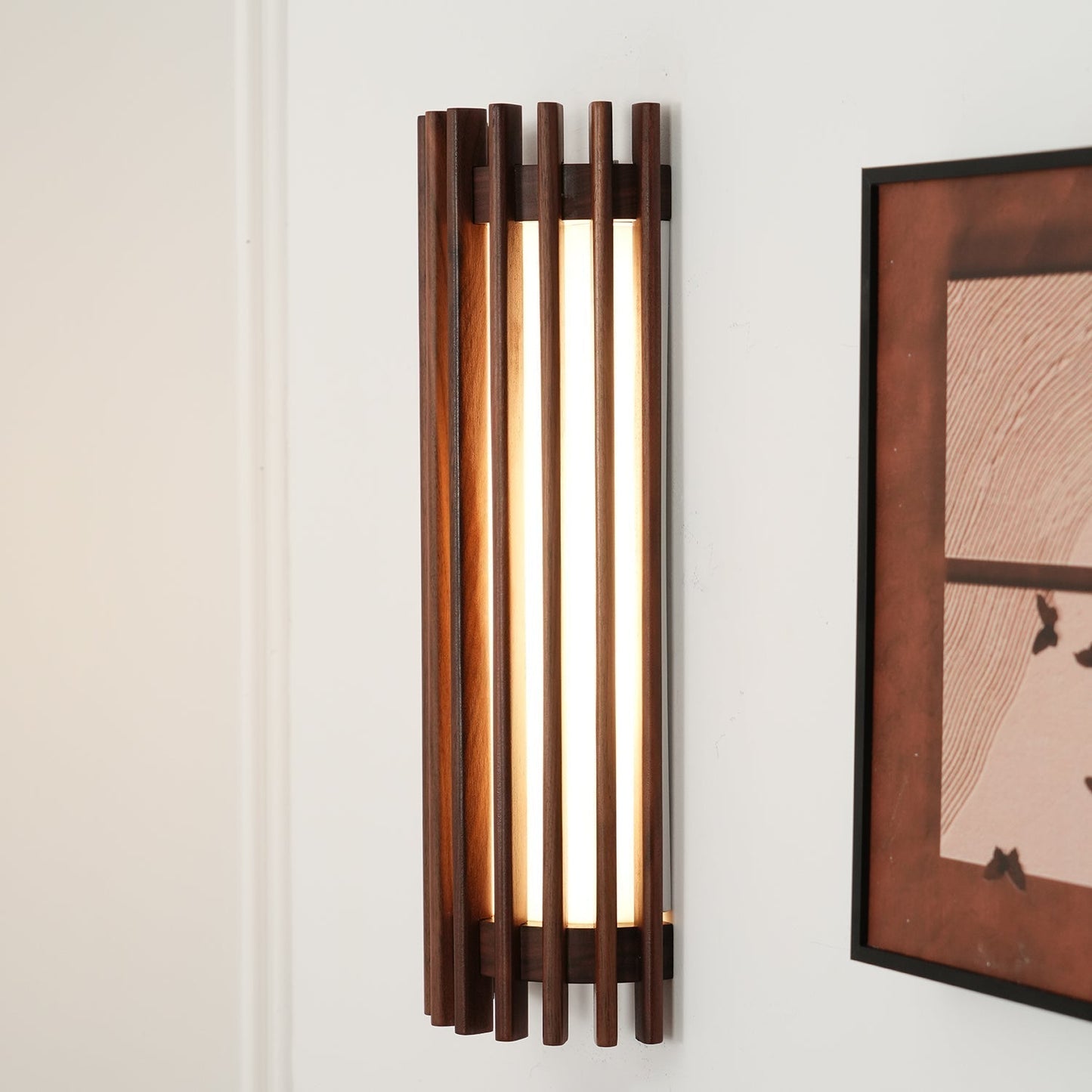 Arbor | Minimalist Natural Wood Grain Wall Light