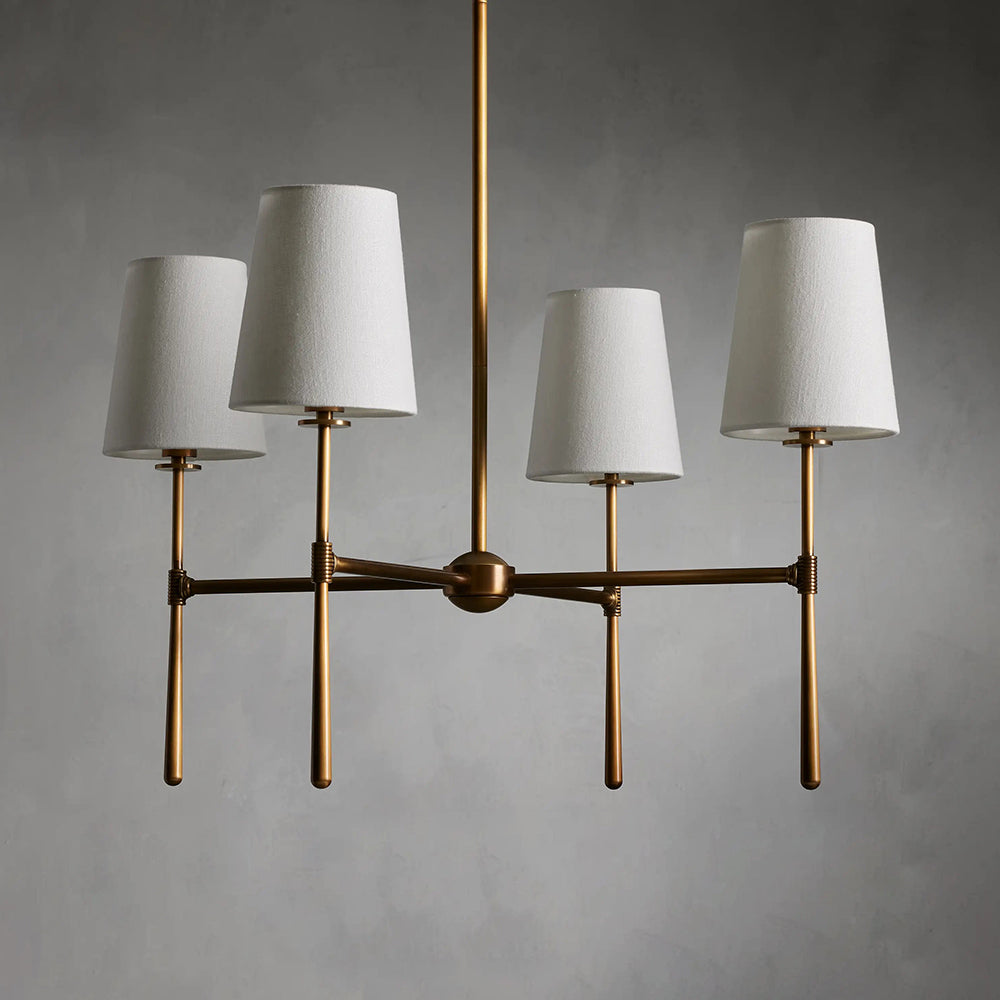Vaale | Mid Century Tapered Torch Branching Sputnik Chandelier