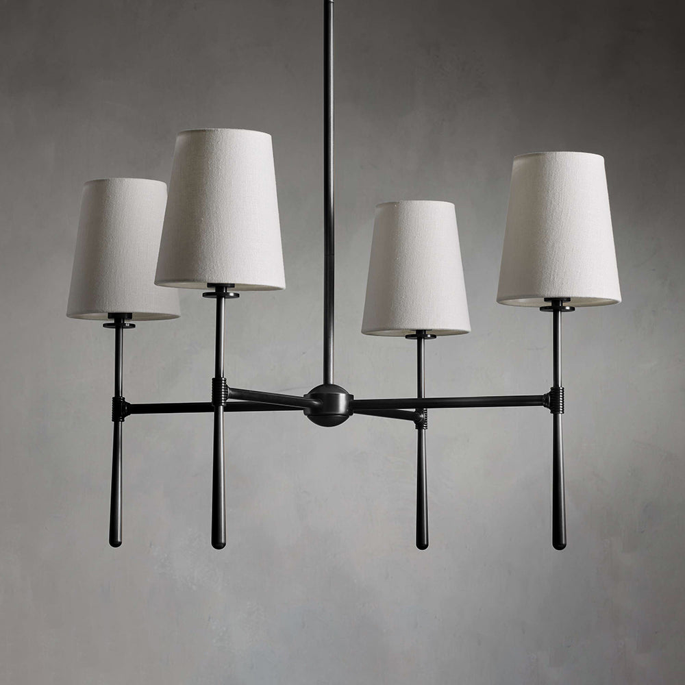 Vaale | Mid Century Tapered Torch Branching Sputnik Chandelier