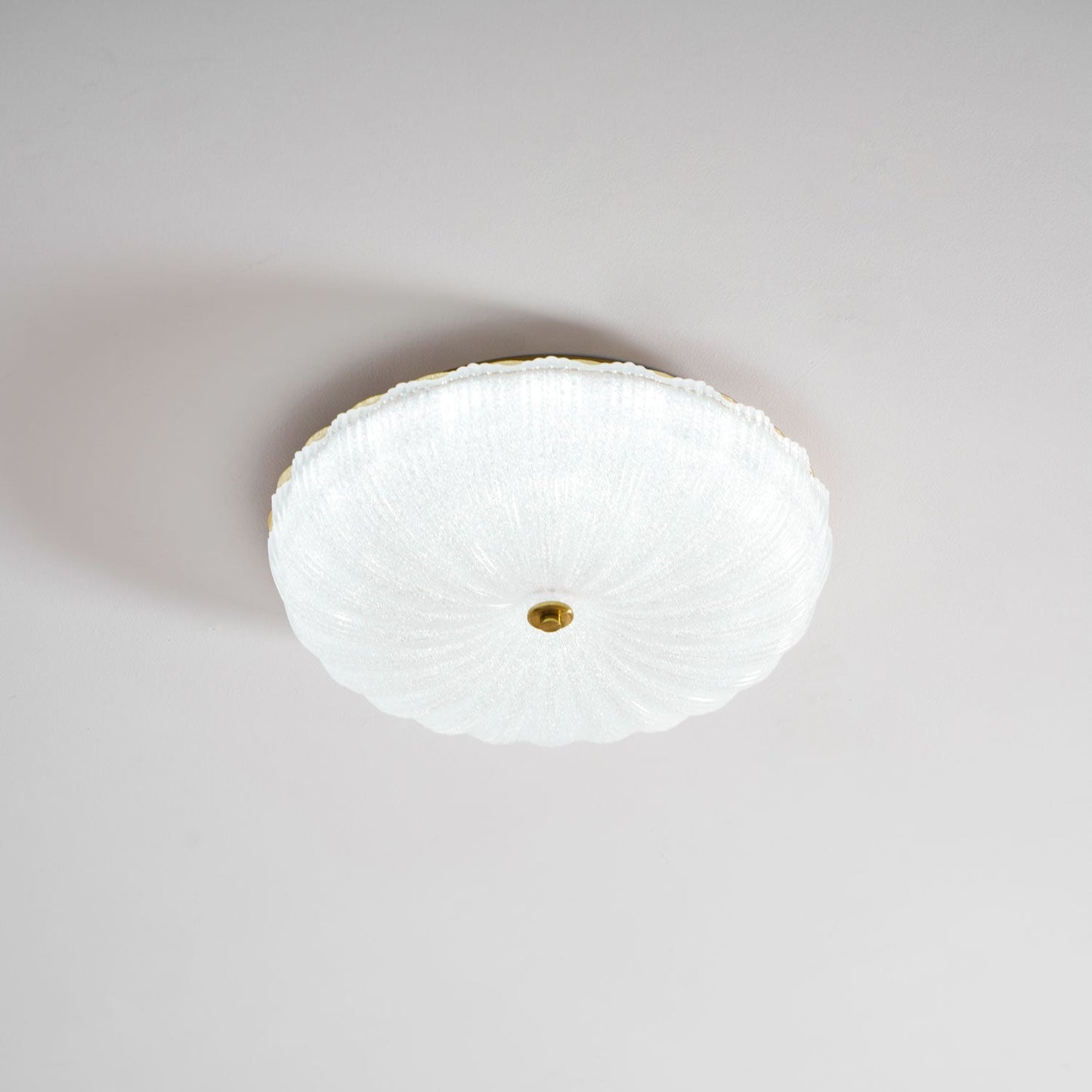 Kendrovia | Nordic Fluted Shimmer Glass Ceiling Light