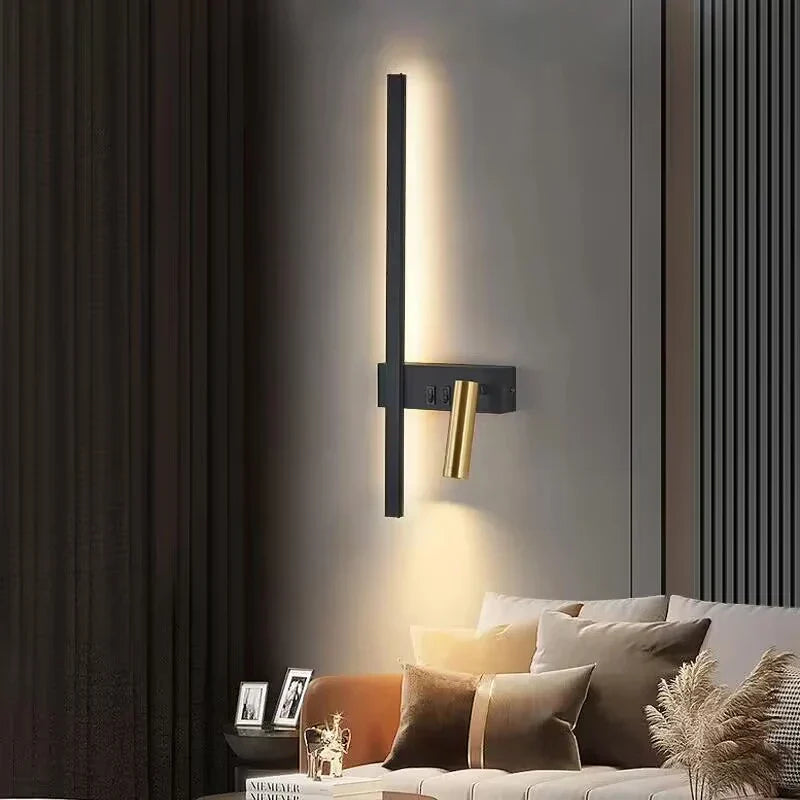 Zyphorin | Nordic Minimalist Up Down Modern Wall Light Sconce