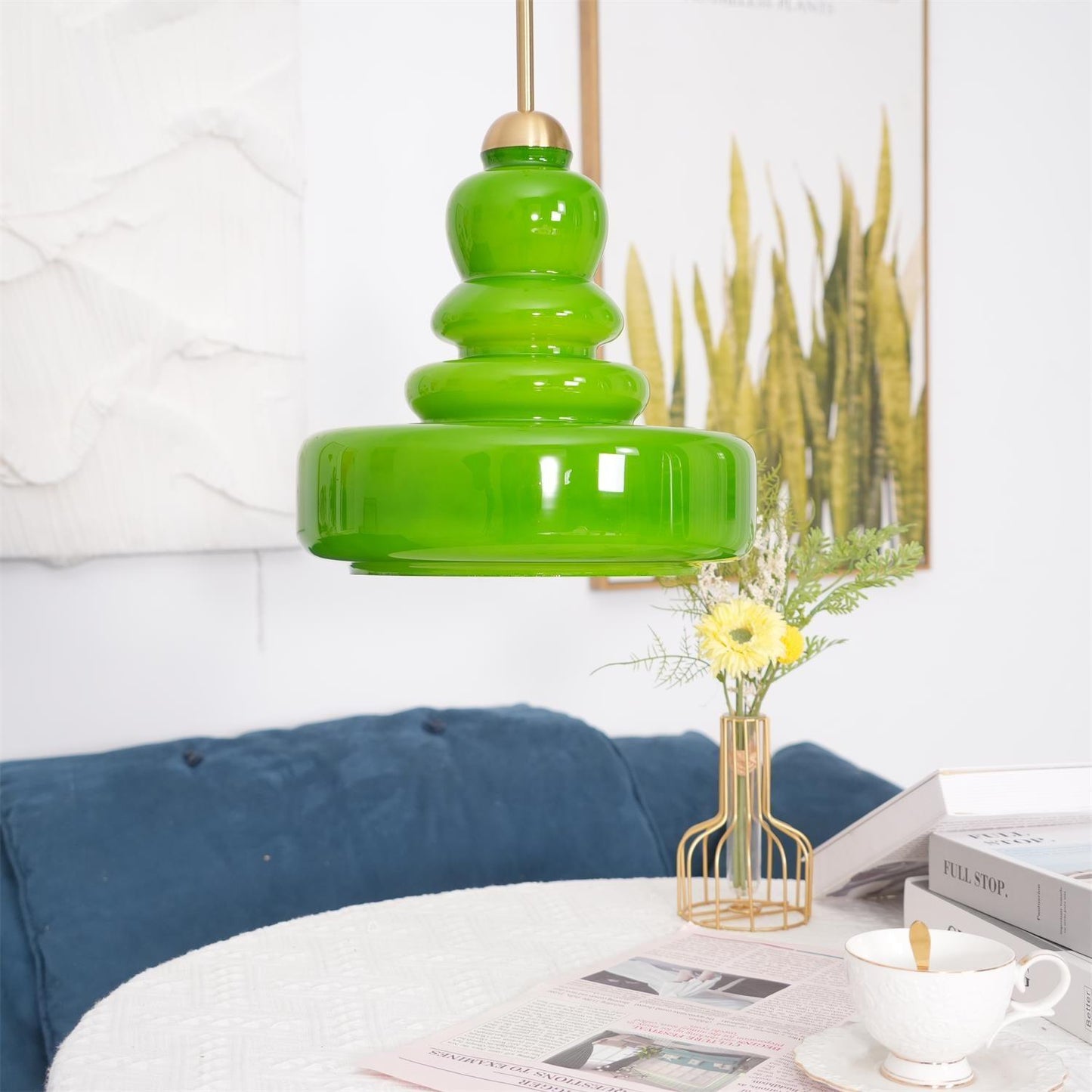 Kestrelle | Traditional Domed Profile Glass Pendant Light