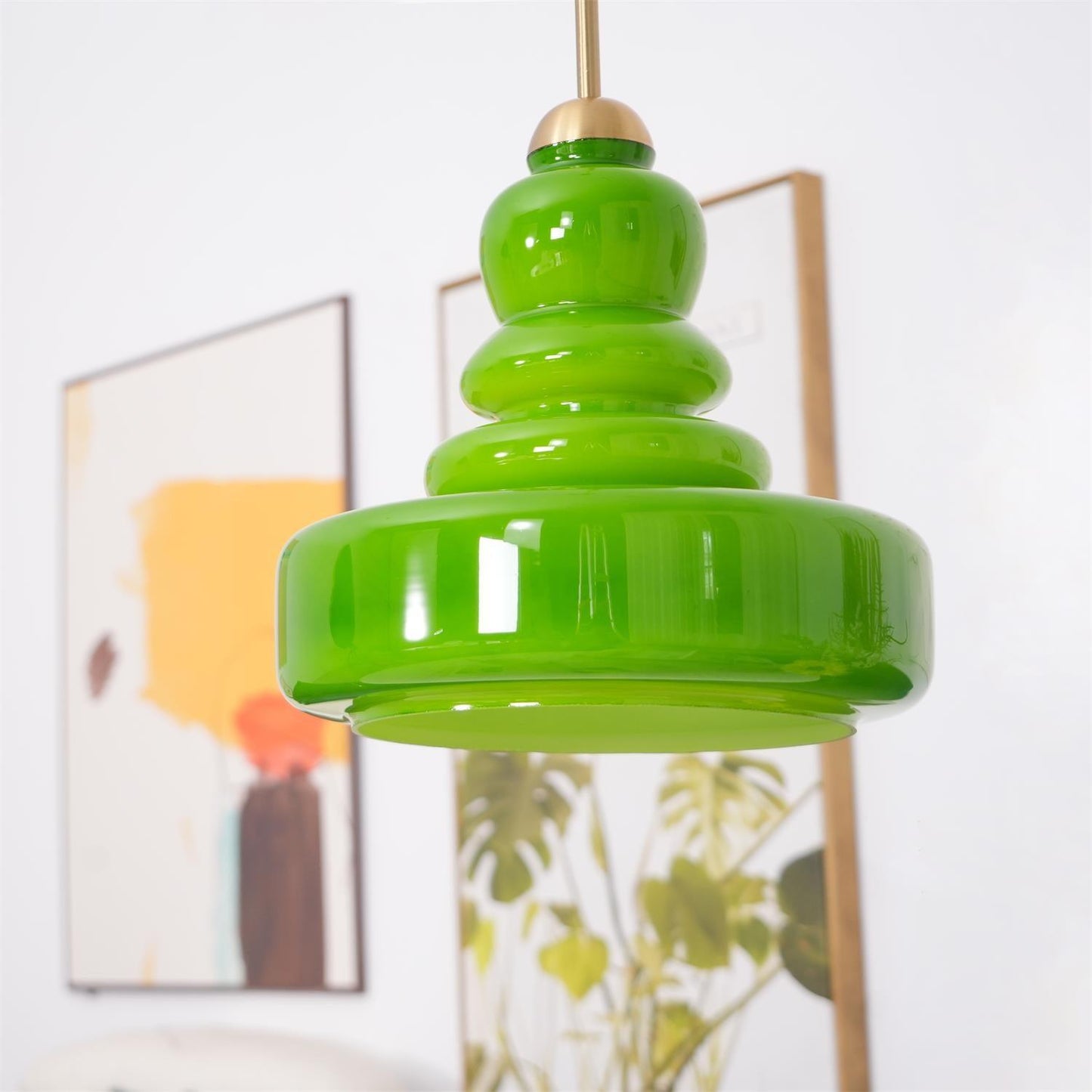 Kestrelle | Traditional Domed Profile Glass Pendant Light