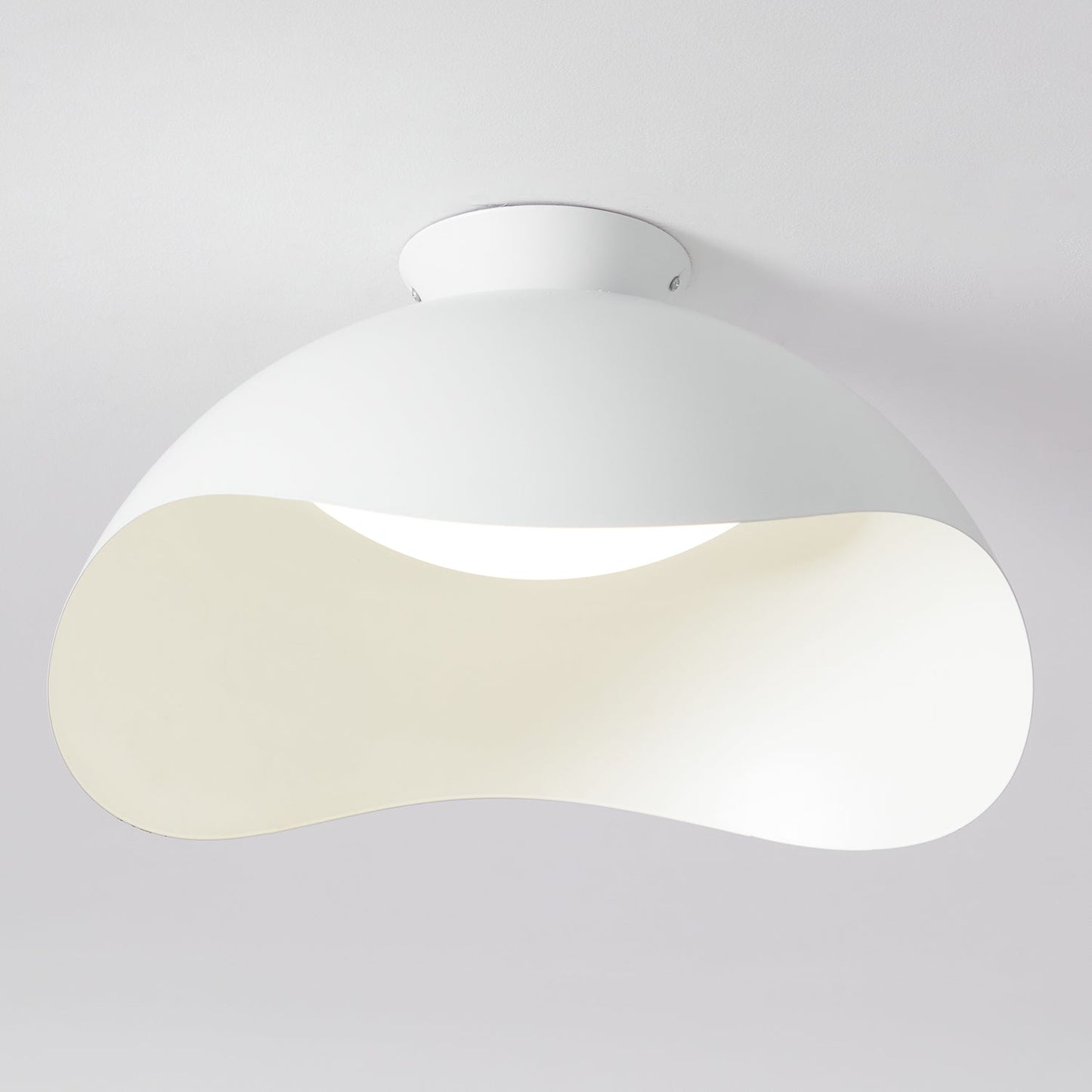 Lyraen | Nordic Wave Silhouette Integrated LED Ceiling Light
