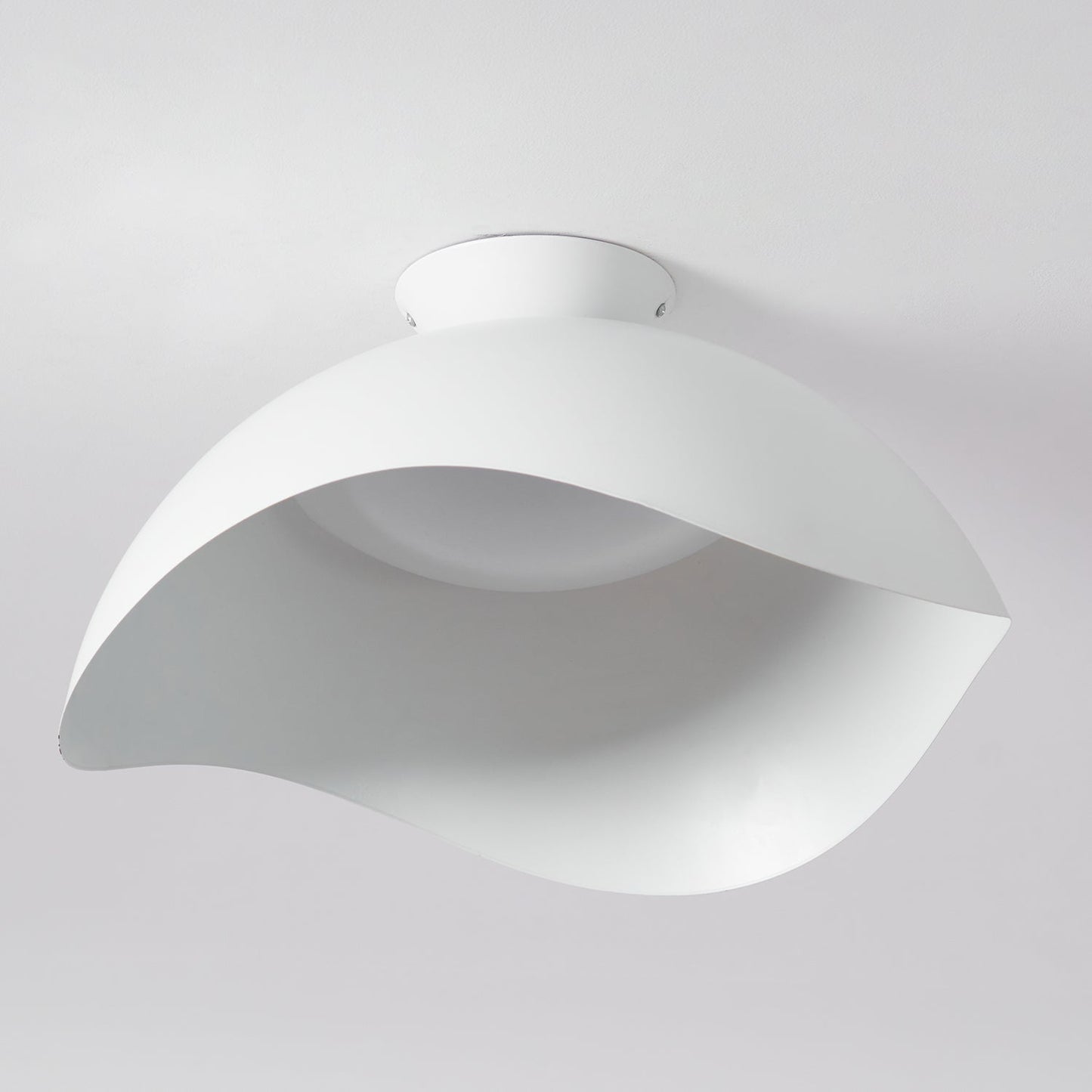 Lyraen | Nordic Wave Silhouette Integrated LED Ceiling Light