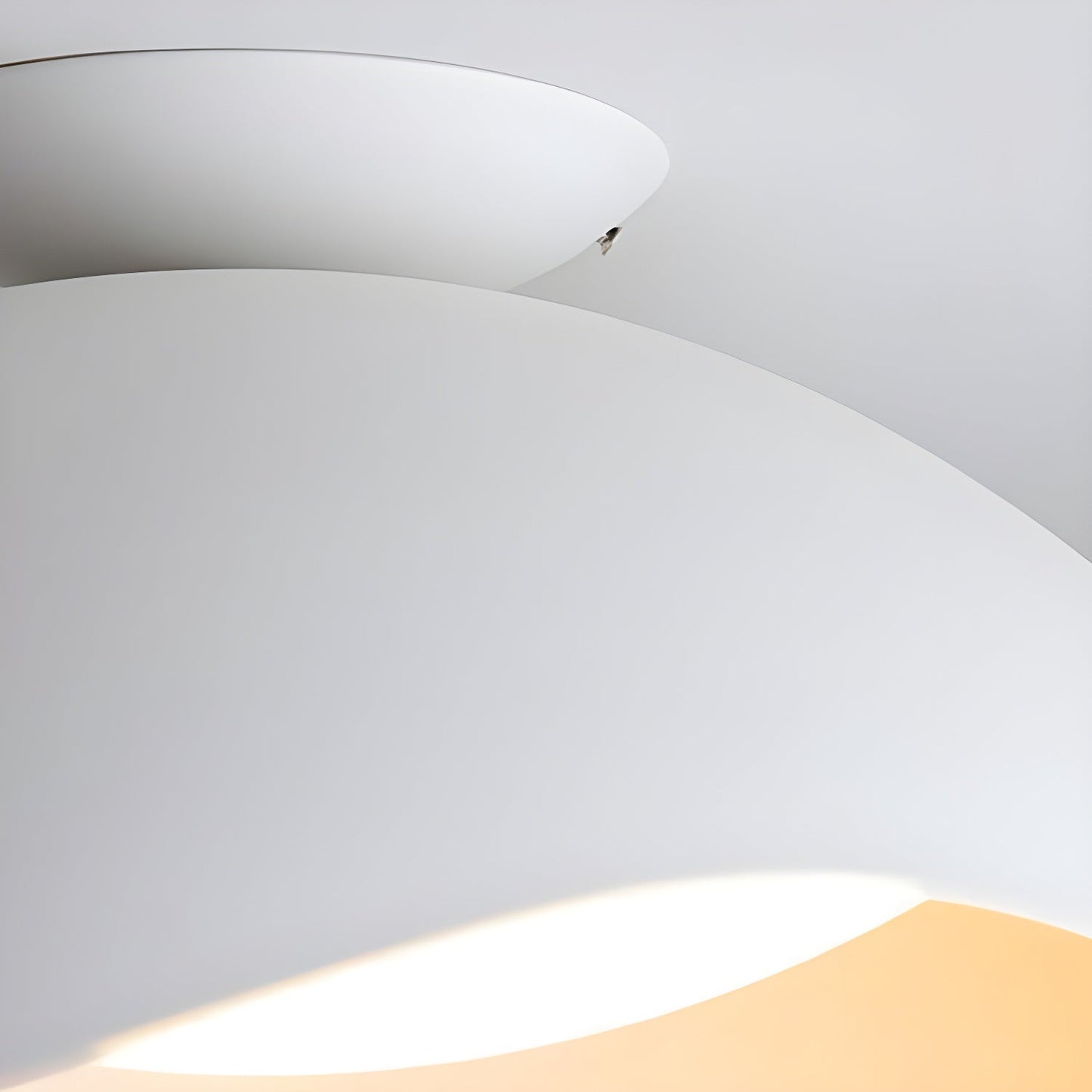 Lyraen | Nordic Wave Silhouette Integrated LED Ceiling Light