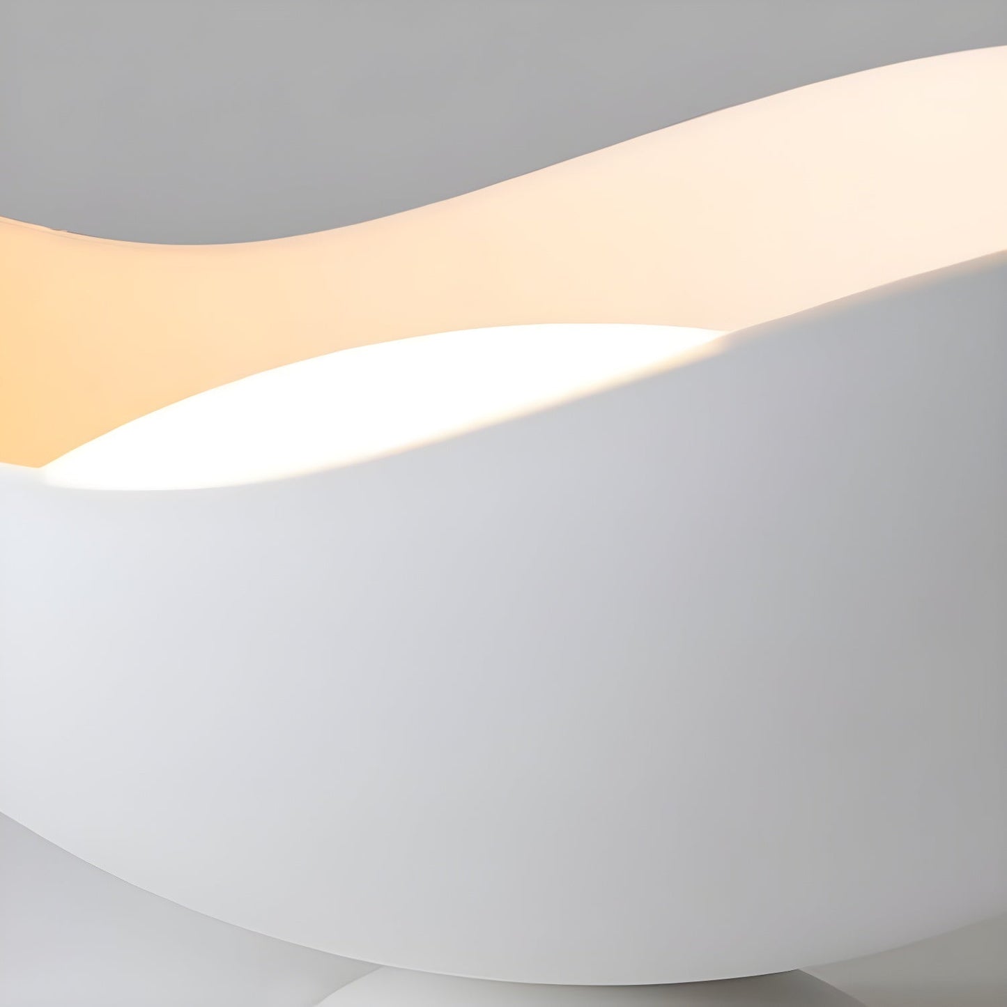 Lyraen | Nordic Wave Silhouette Integrated LED Ceiling Light