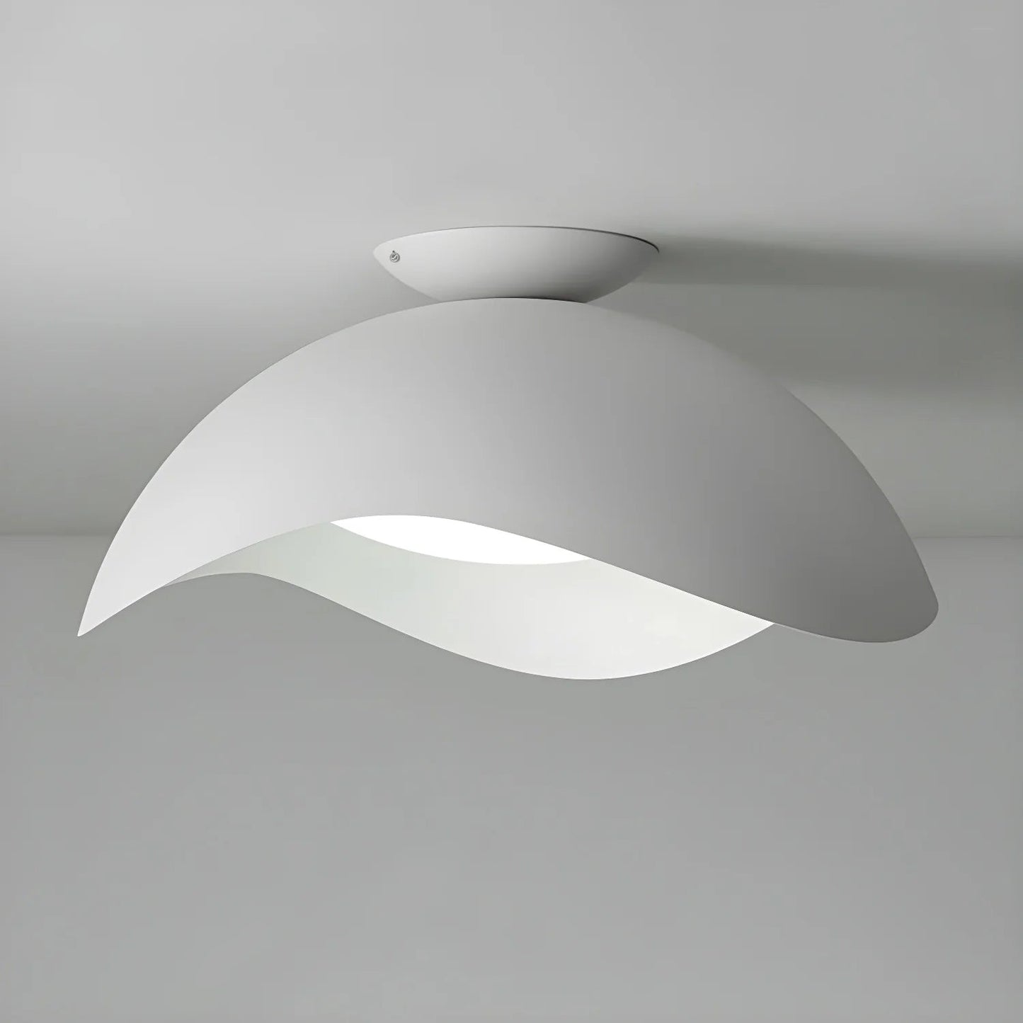 Lyraen | Nordic Wave Silhouette Integrated LED Ceiling Light