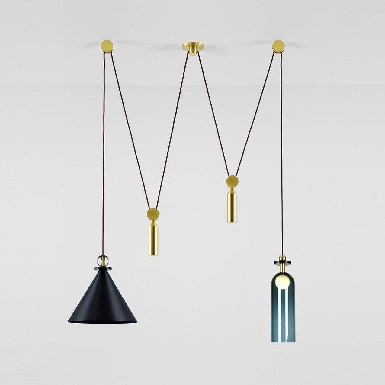 Vondisur | Minimalist Geometric Modular Pendant Light