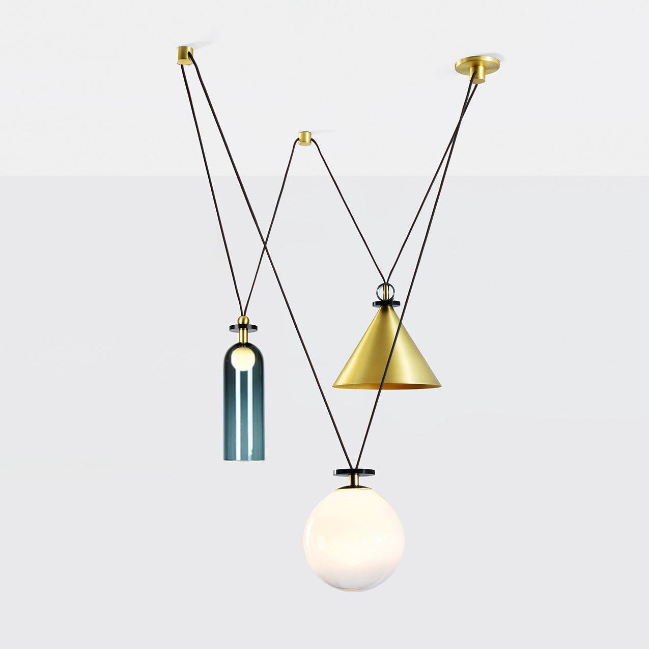 Vondisur | Minimalist Geometric Modular Pendant Light