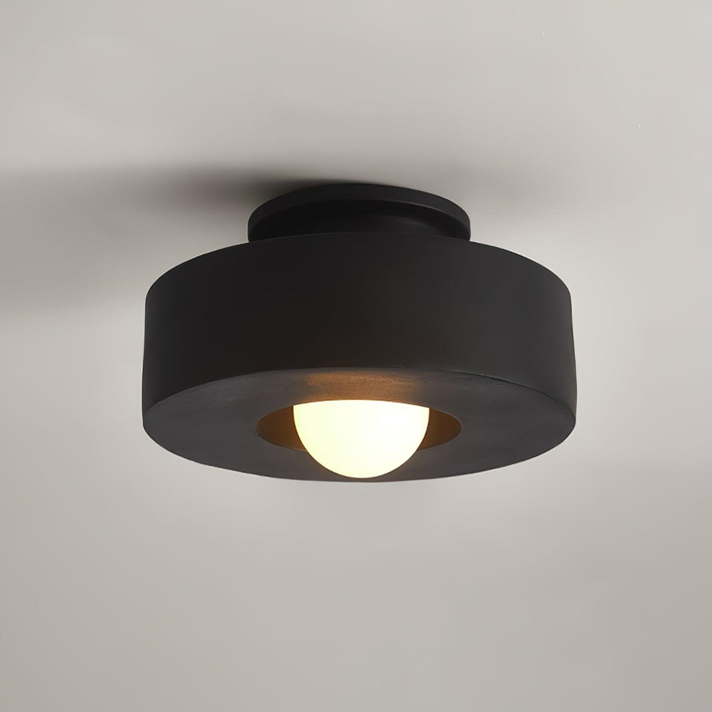 Zorvandra | Architectural Tiered Geometric Resin Ceiling Light